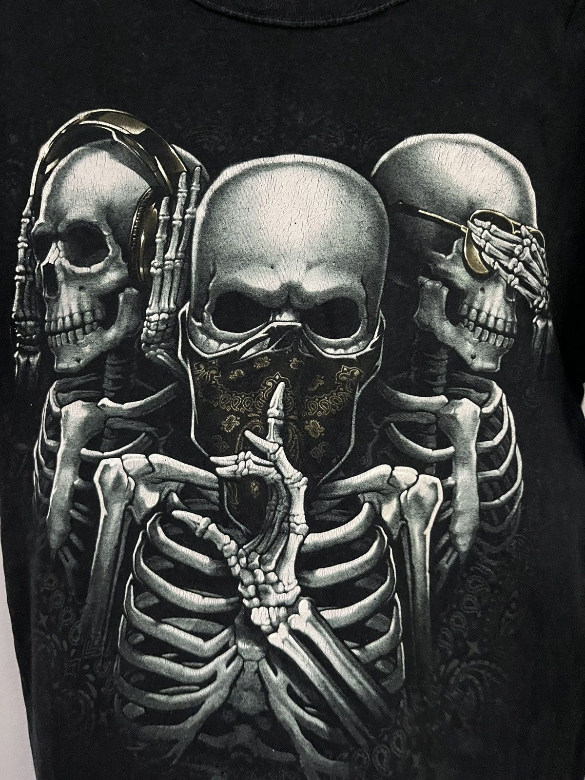 Other Vintage Skulls tee Size US M / EU 48-50 / 2 - 2 Thumbnail