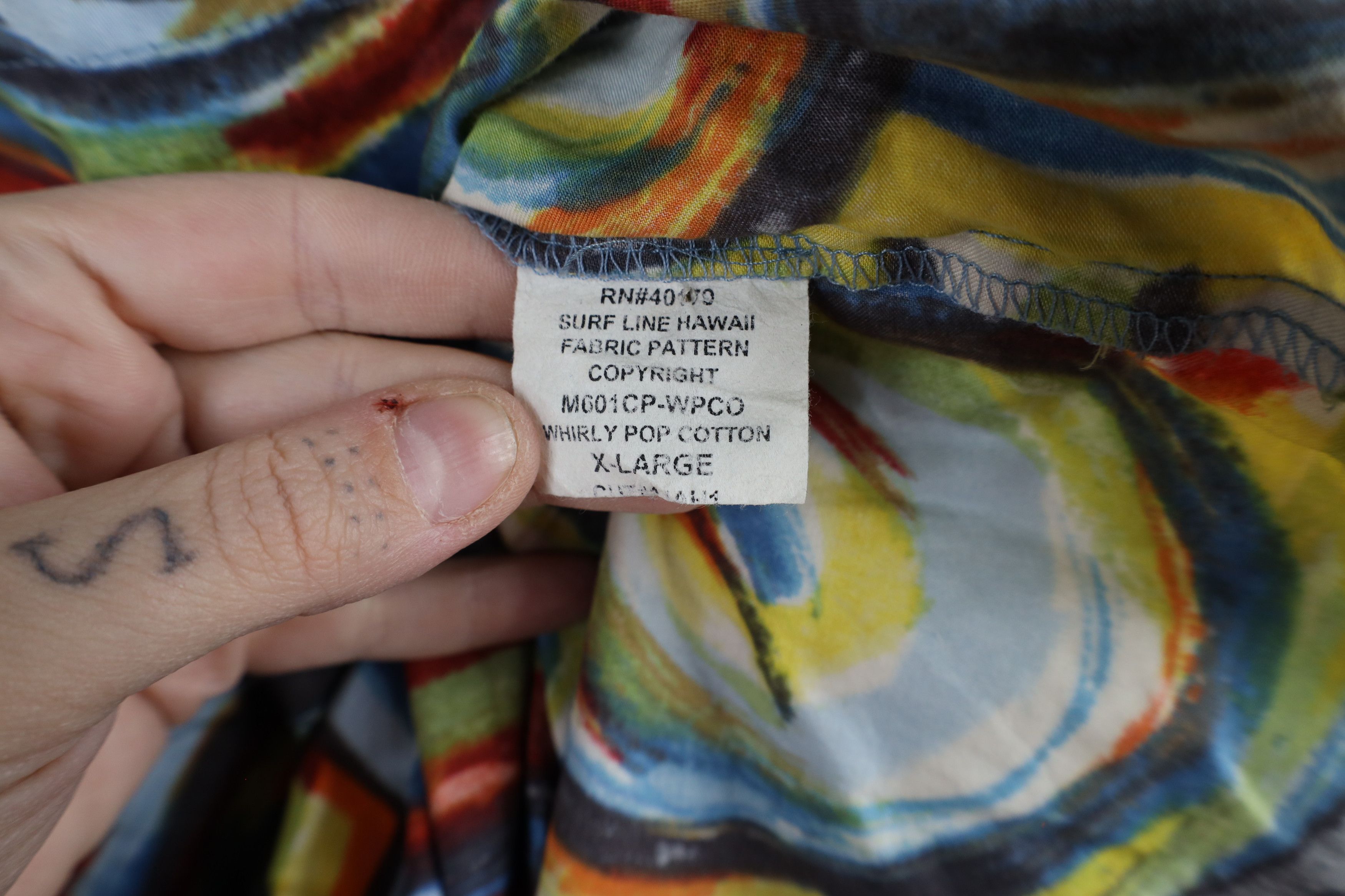 Vintage Vintage 90s Jams World Surf Line Collared Button Shirt USA Size US XL / EU 56 / 4 - 8 Thumbnail