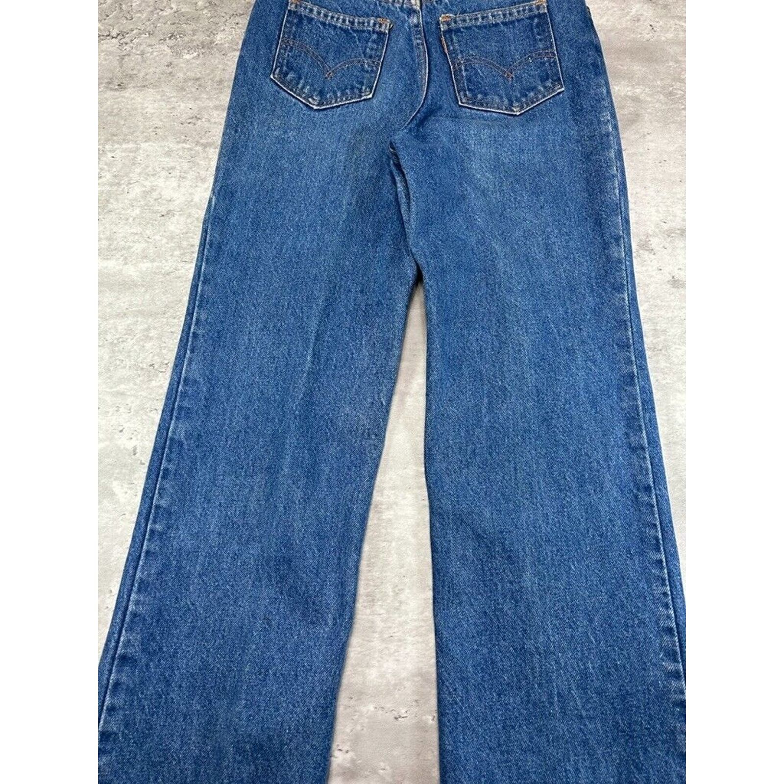 Levi's Vintage 80s/90s Levis Orange Tab Dark Wash Denim Pants Sz 25 Size US 26 / EU 42 - 8 Thumbnail