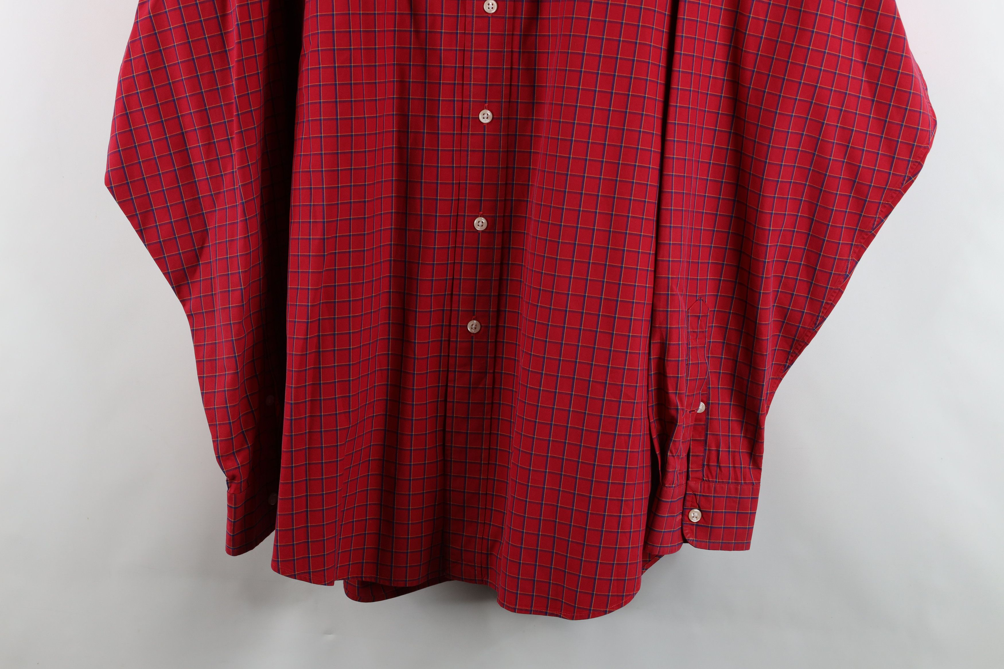 Ralph Lauren Vintage 90s Ralph Lauren Collared Button Down Shirt Plaid Size US XL / EU 56 / 4 - 3 Thumbnail