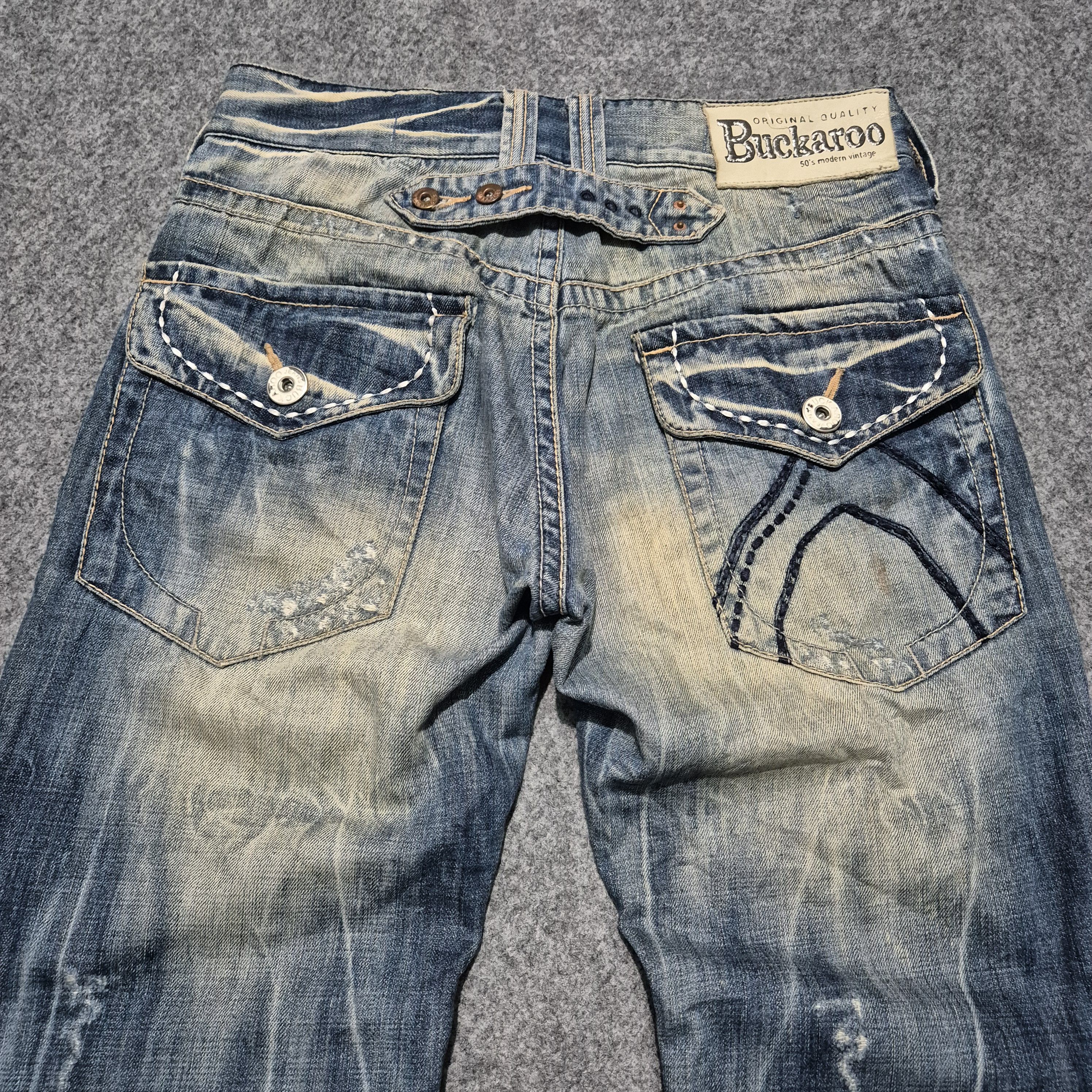 Japanese Brand Buckaroo flared denim Size US 33 - 4 Thumbnail