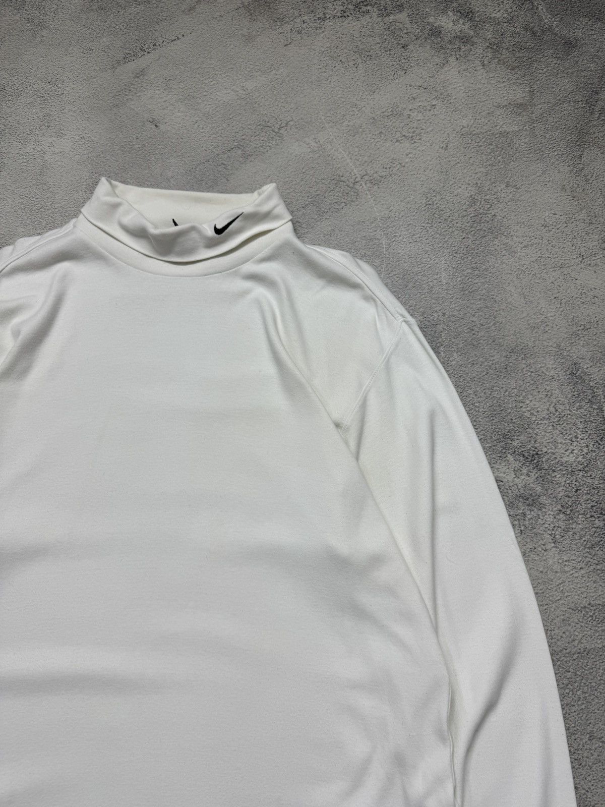 Nike Vintage Y2K Nike Long Sleeve Mini Swoosh 90’s Size US L / EU 52-54 / 3 - 2 Thumbnail