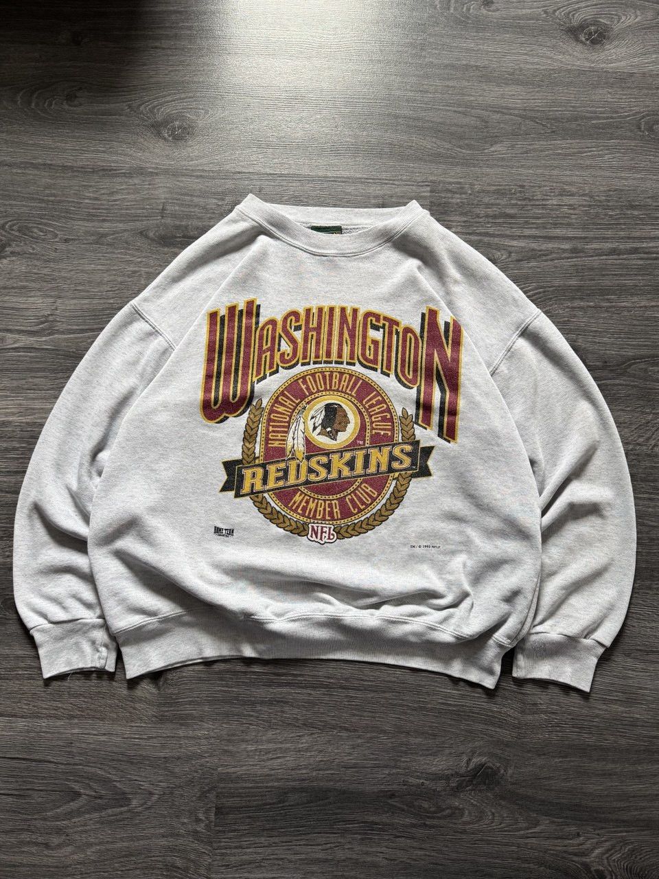 NFL Vintage 1993 Washington Redskins Oversized Sweatshirt Size US M / EU 48-50 / 2 - 3 Thumbnail