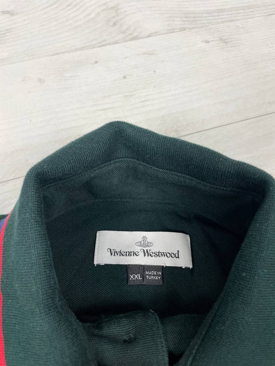 Vivienne Westwood Vivienne Westwood Polo Shirt Logo Orb Size US XXL / EU 58 / 5 - 6 Thumbnail