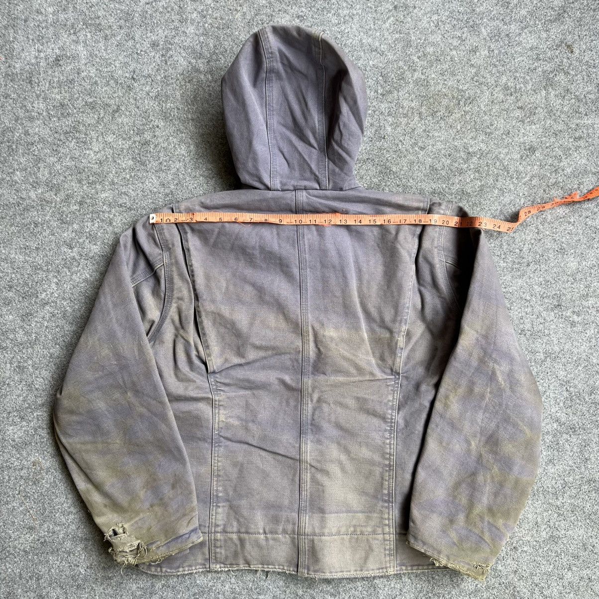 Carhartt × Vintage Vintage Faded Carhartt Detroit Hooded Jacket Size US M / EU 48-50 / 2 - 8 Thumbnail