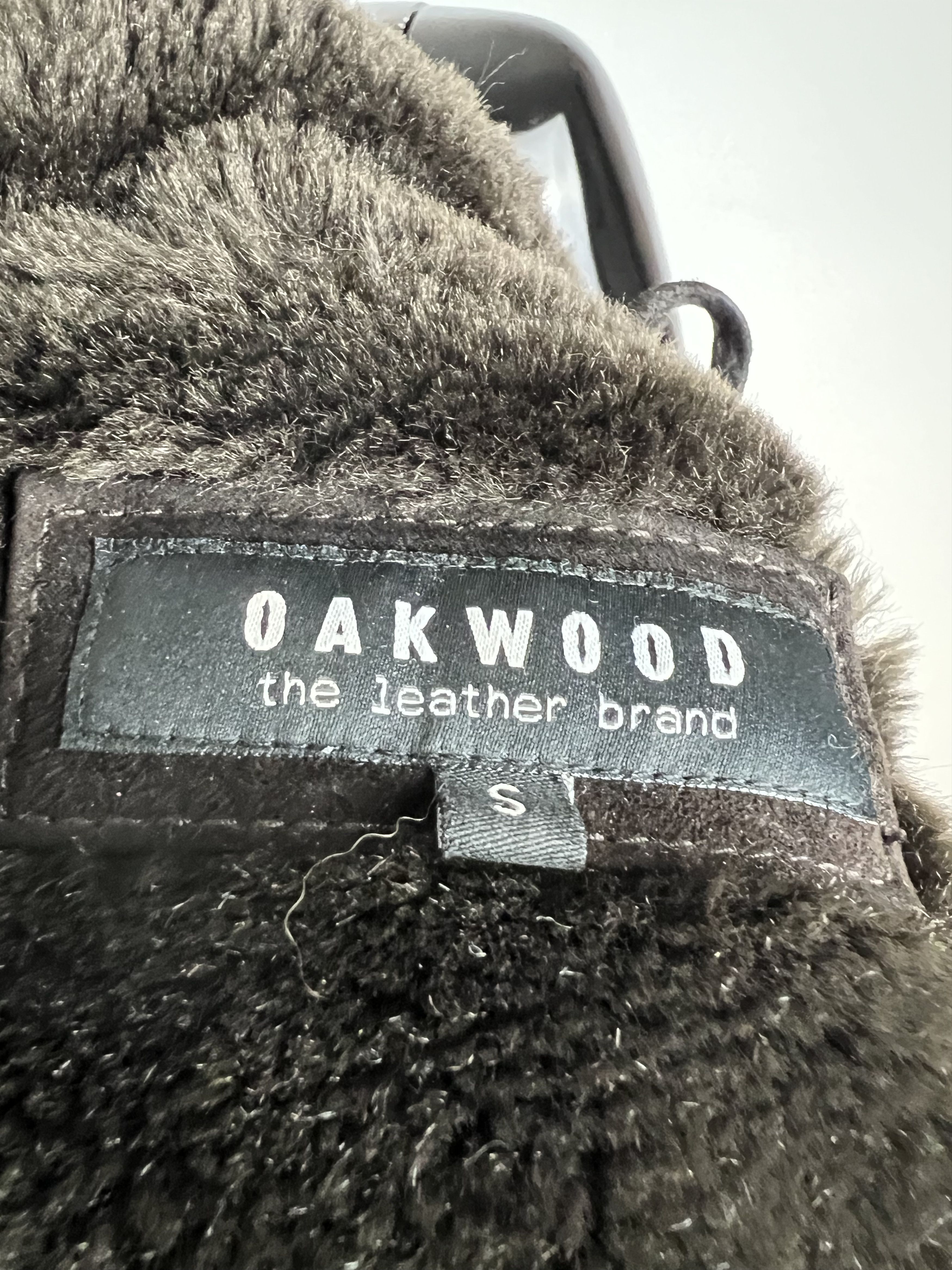 Designer Oakwood Women's Suede Leather Jacket Size S Faux Fur Lined Size S / US 4 / IT 40 - 9 Thumbnail