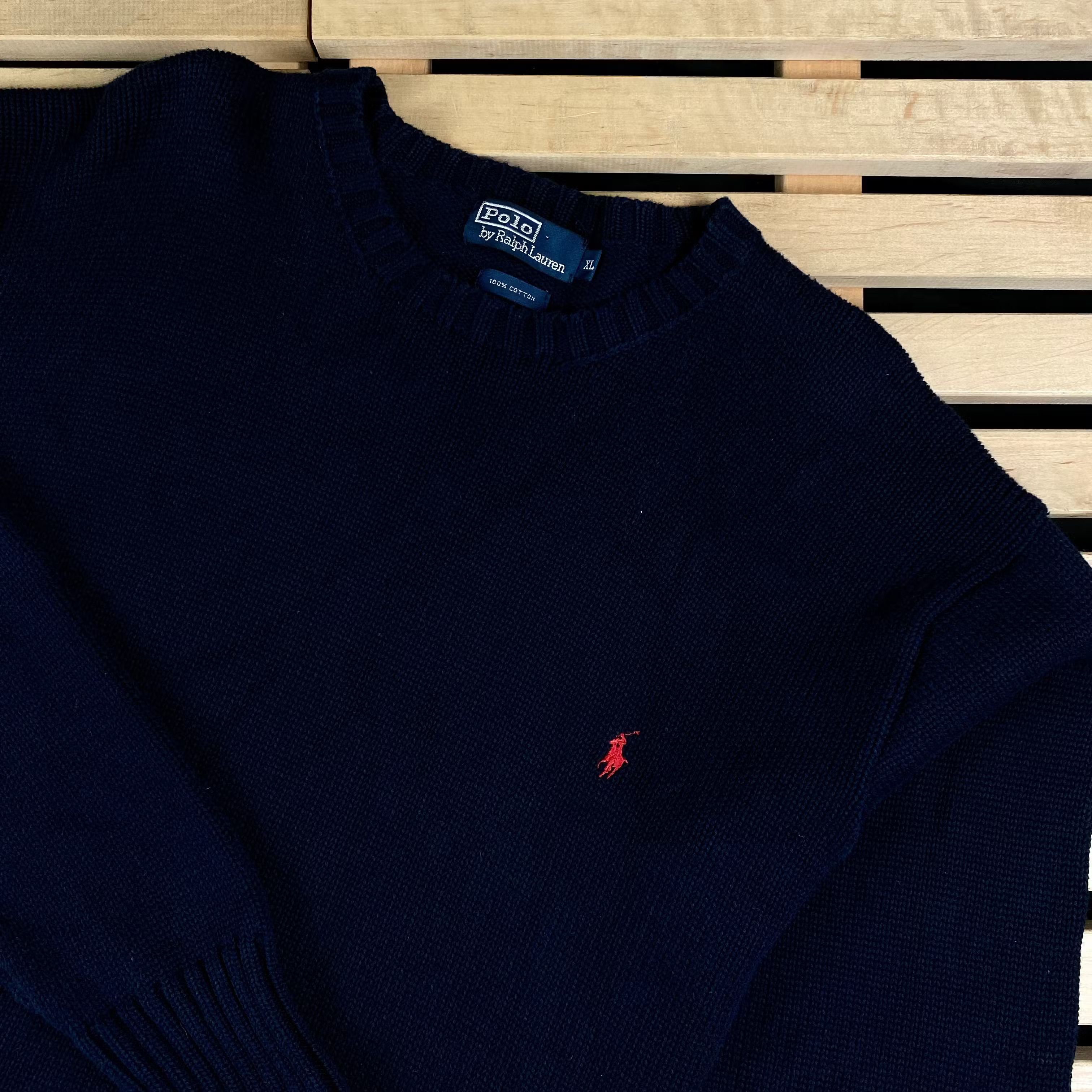 Polo Ralph Lauren × Ralph Lauren × Vintage Mens Sweater Polo Ralph Lauren Vintage Size XL Size US XL / EU 56 / 4 - 2 Thumbnail