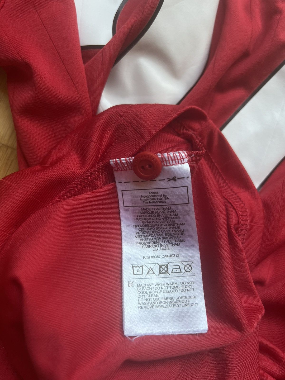 Adidas 2022 Manchester United Adidas Soccer Jersey 27 Weghorst Size US M / EU 48-50 / 2 - 6 Thumbnail