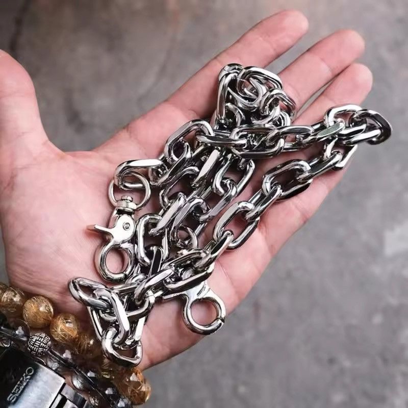 Jewelry Punk Layered Metal Key Chain Size ONE SIZE - 6 Thumbnail