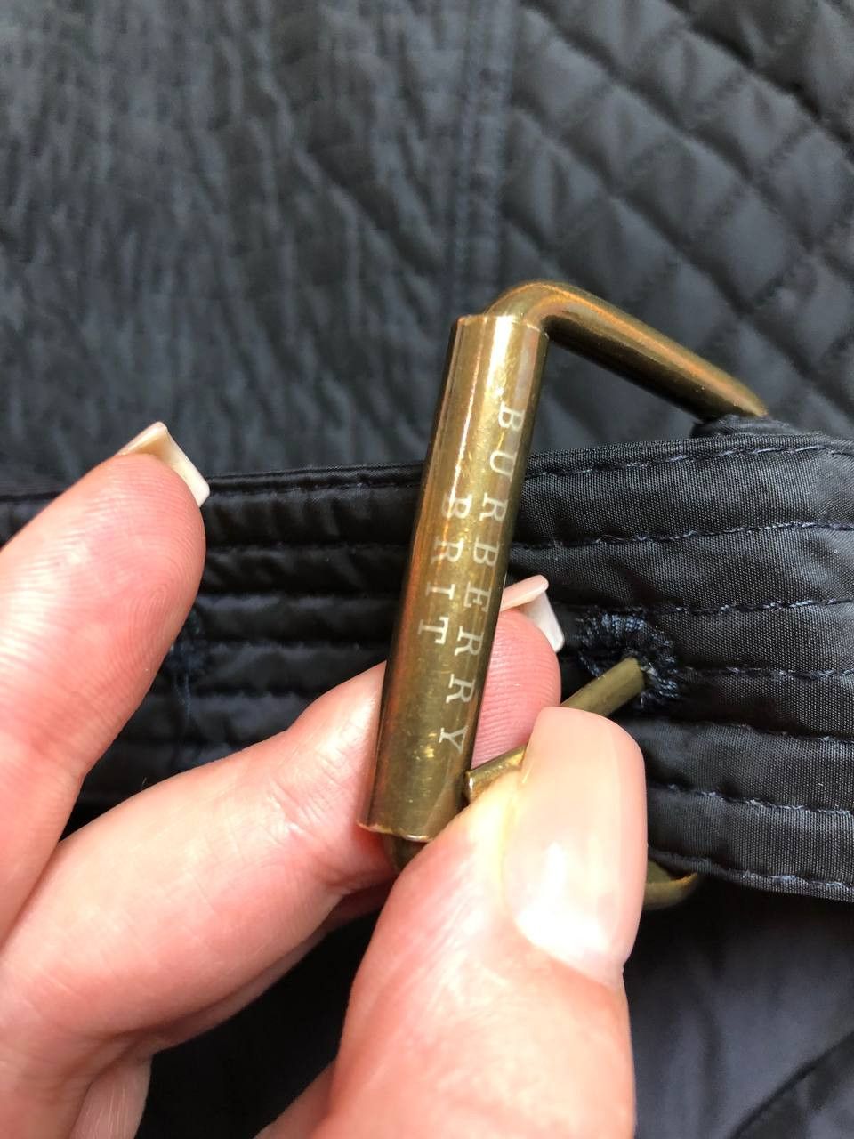 Burberry BURBERRY BRIT Quilted Black Jacket Size M / US 6-8 / IT 42-44 - 8 Thumbnail