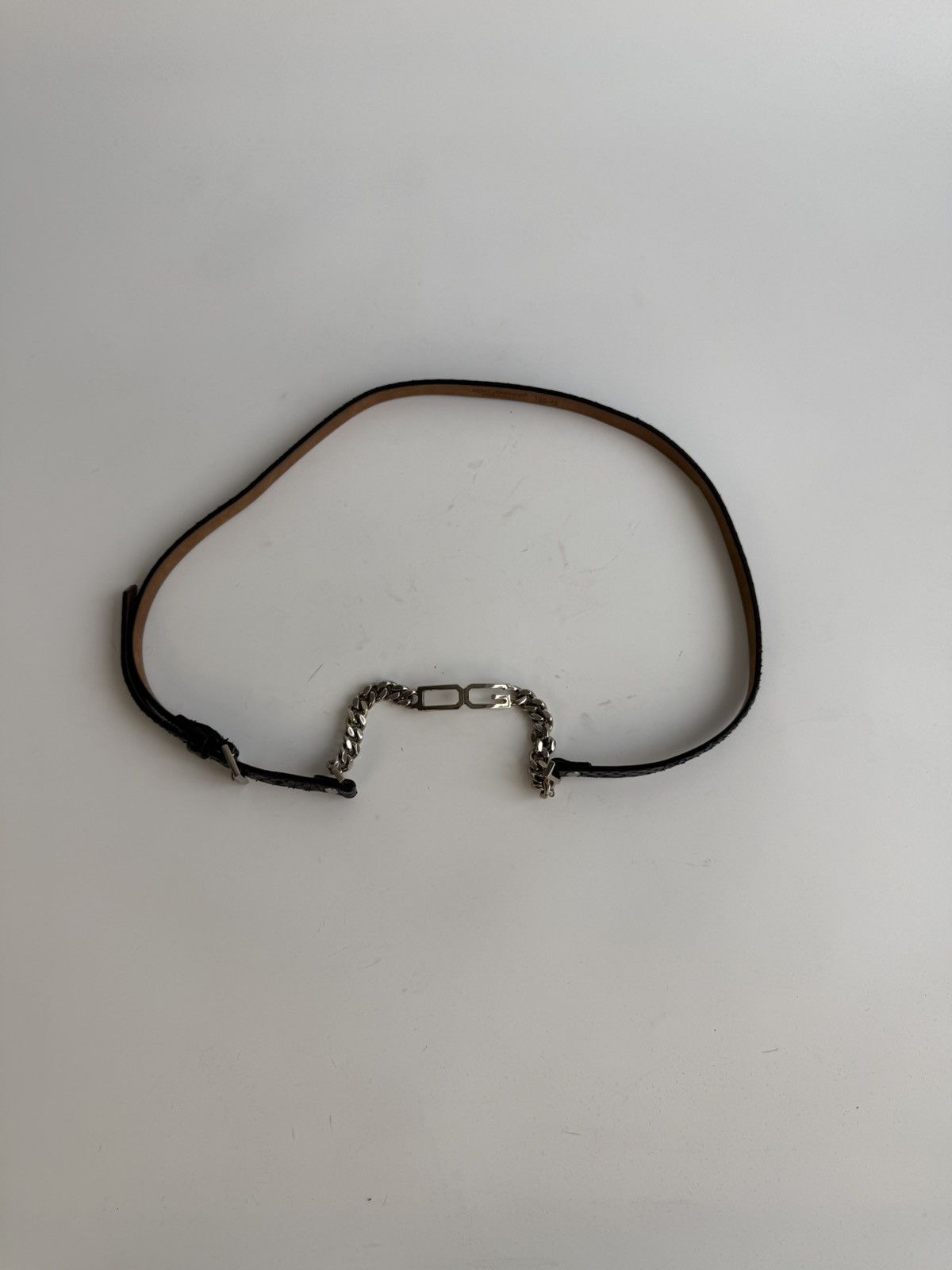 Dolce & Gabbana Dolce & Gabbana archive DG buckle chain belt Size ONE SIZE - 10 Thumbnail
