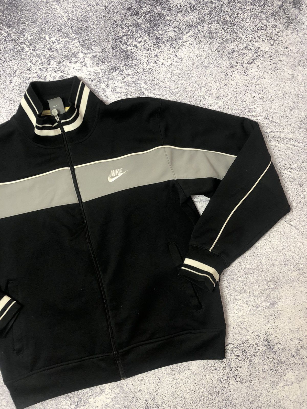 Vintage Vintage zip Nike size M y2k men’s usa casual rare drill ykk Size US M / EU 48-50 / 2 - 3 Thumbnail