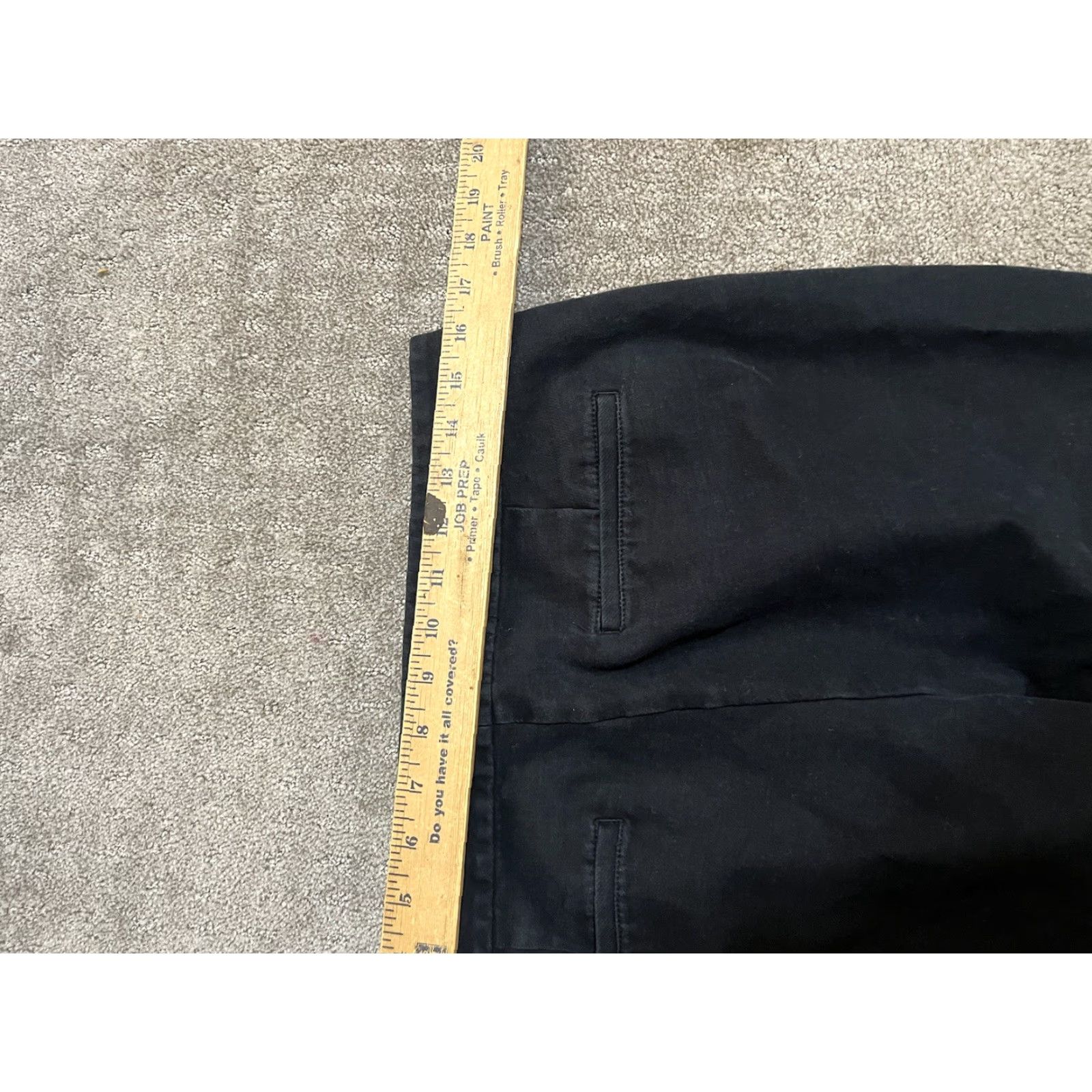 Ann Taylor Ann Taylor Women's Black Capri Pants Margo Size 8 32x22 Stretch 2% Spandex Size 30" / US 8 / IT 44 - 6 Thumbnail