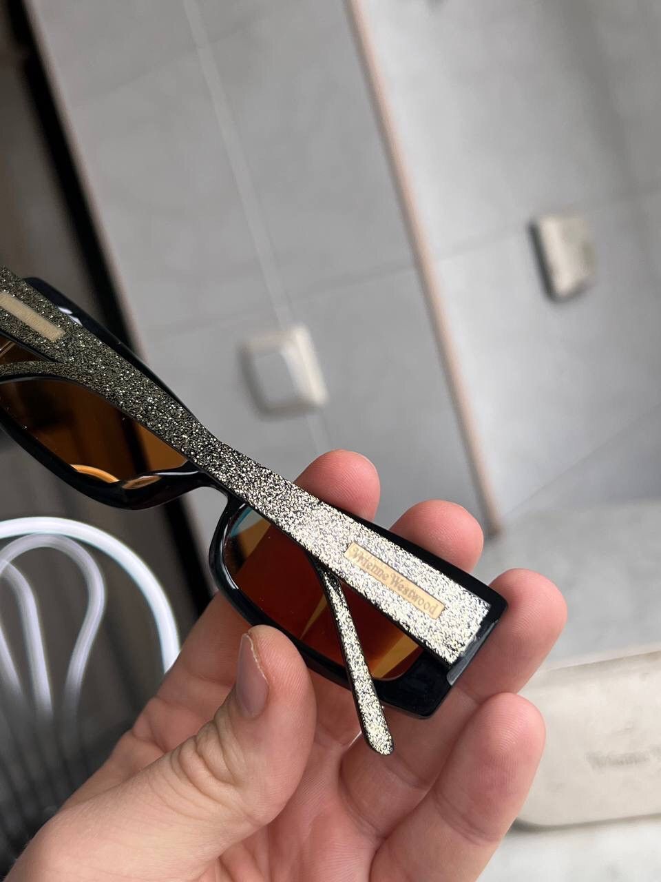 Vivienne Westwood Vivienne Westwood Vintage Shine Glitter Frame Eyeglasses Y2K Size ONE SIZE - 22 Thumbnail