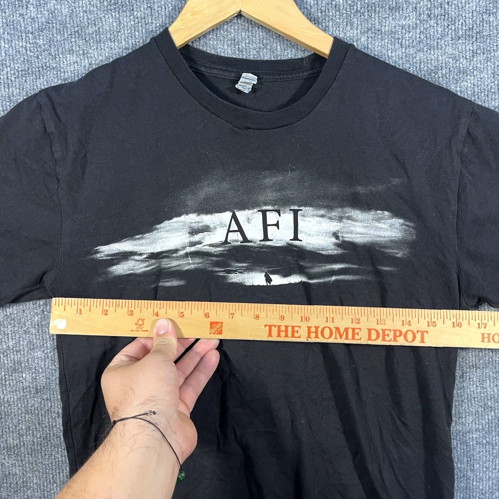 Vintage VINTAGE AFI Burials Tour Faded Distressed Shirt XS Unbranded T-Shirt Black Womens Emo Punk 2013 Size XS / US 0-2 / IT 36-38 - 6 Thumbnail