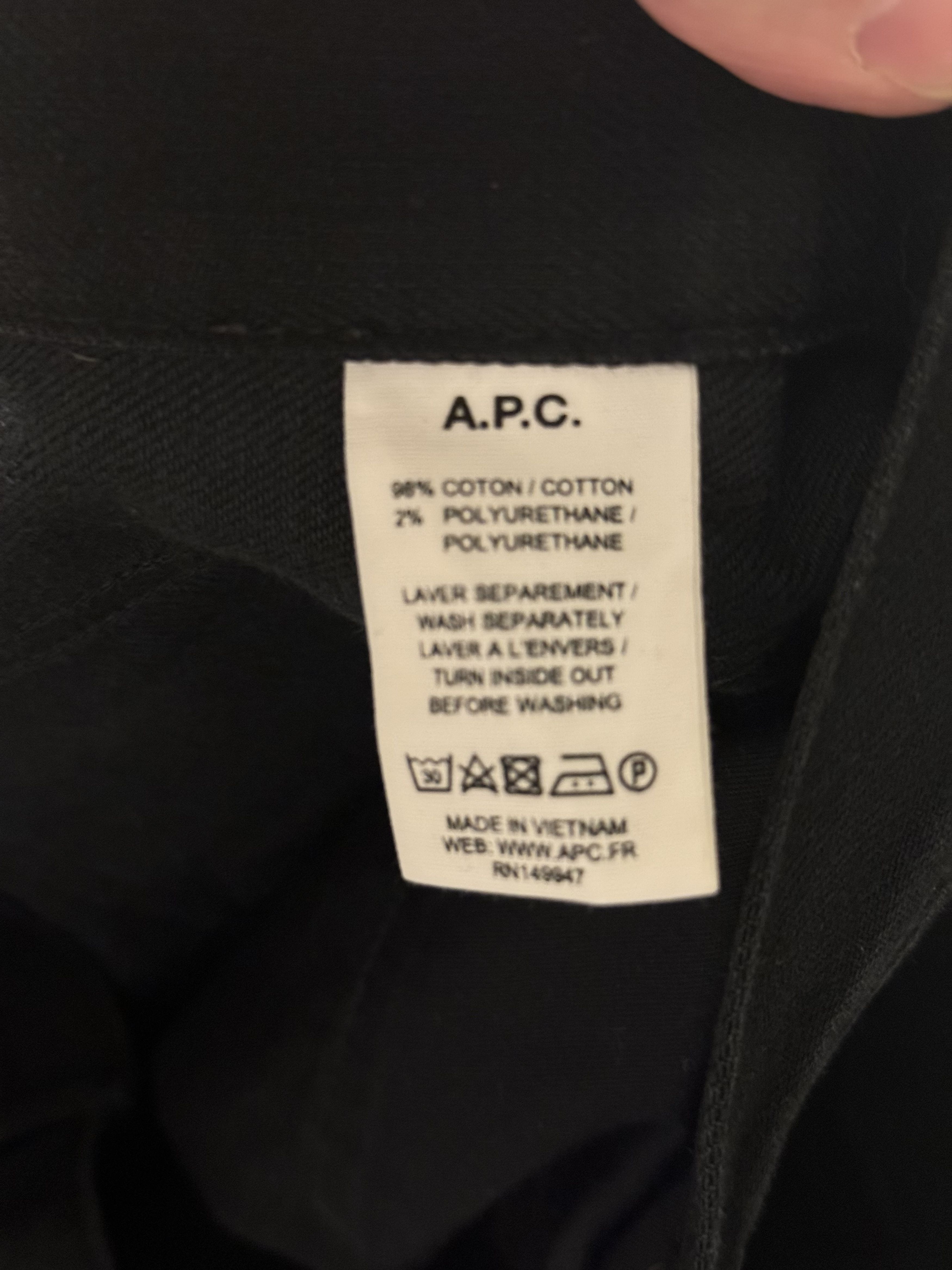 A.P.C. APC Petit Standard Size US 32 / EU 48 - 4 Thumbnail