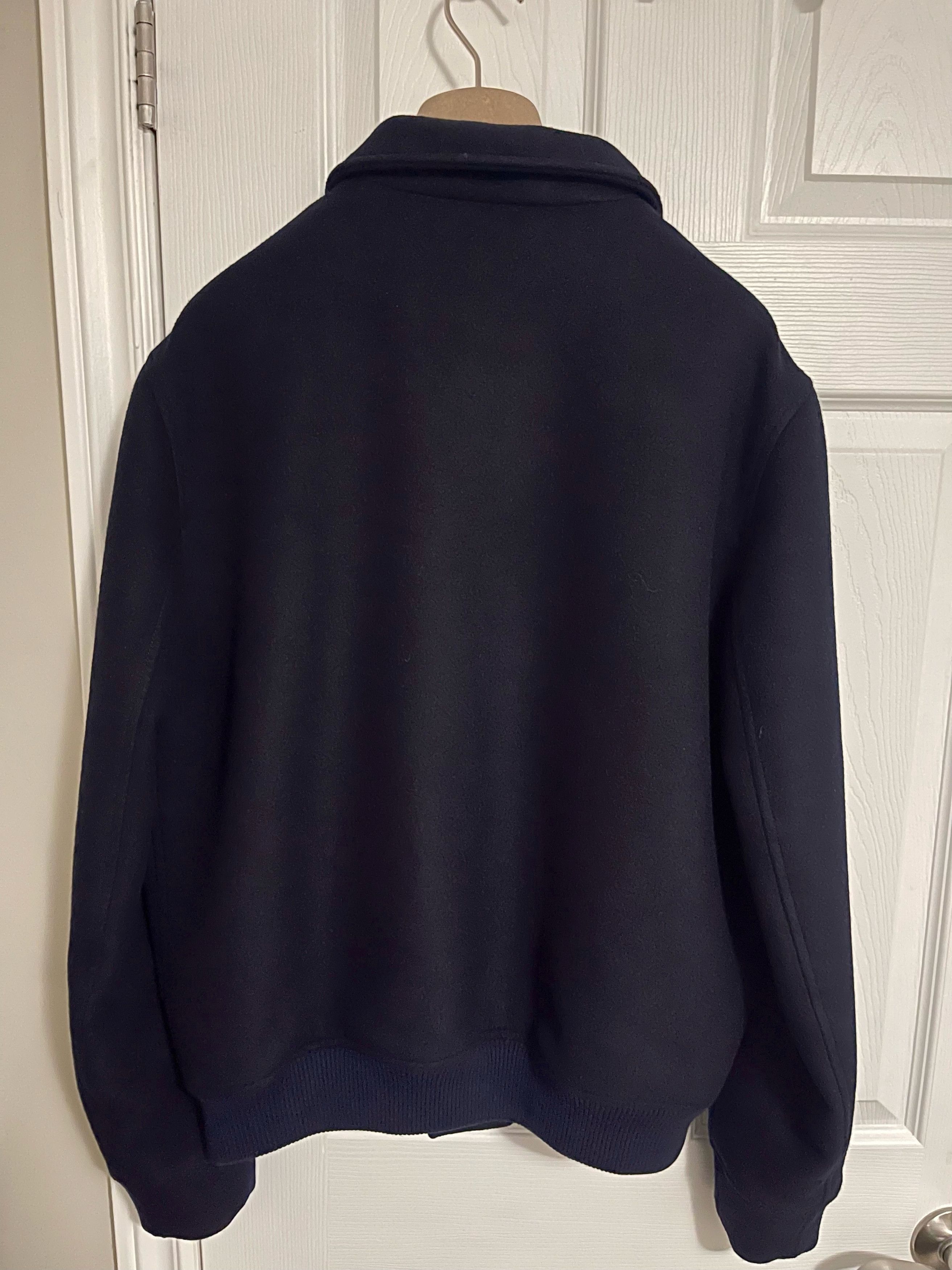 Brunello Cucinelli Brunello Cucinelli Melton Wool Flight Jacket Size 50 IT Size US M / EU 48-50 / 2 - 4 Thumbnail