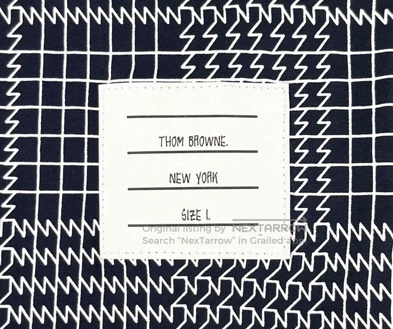 Thom Browne Thom Browne Navy Blue Polo Short Sleeve Size US S / EU 44-46 / 1 - 4 Thumbnail