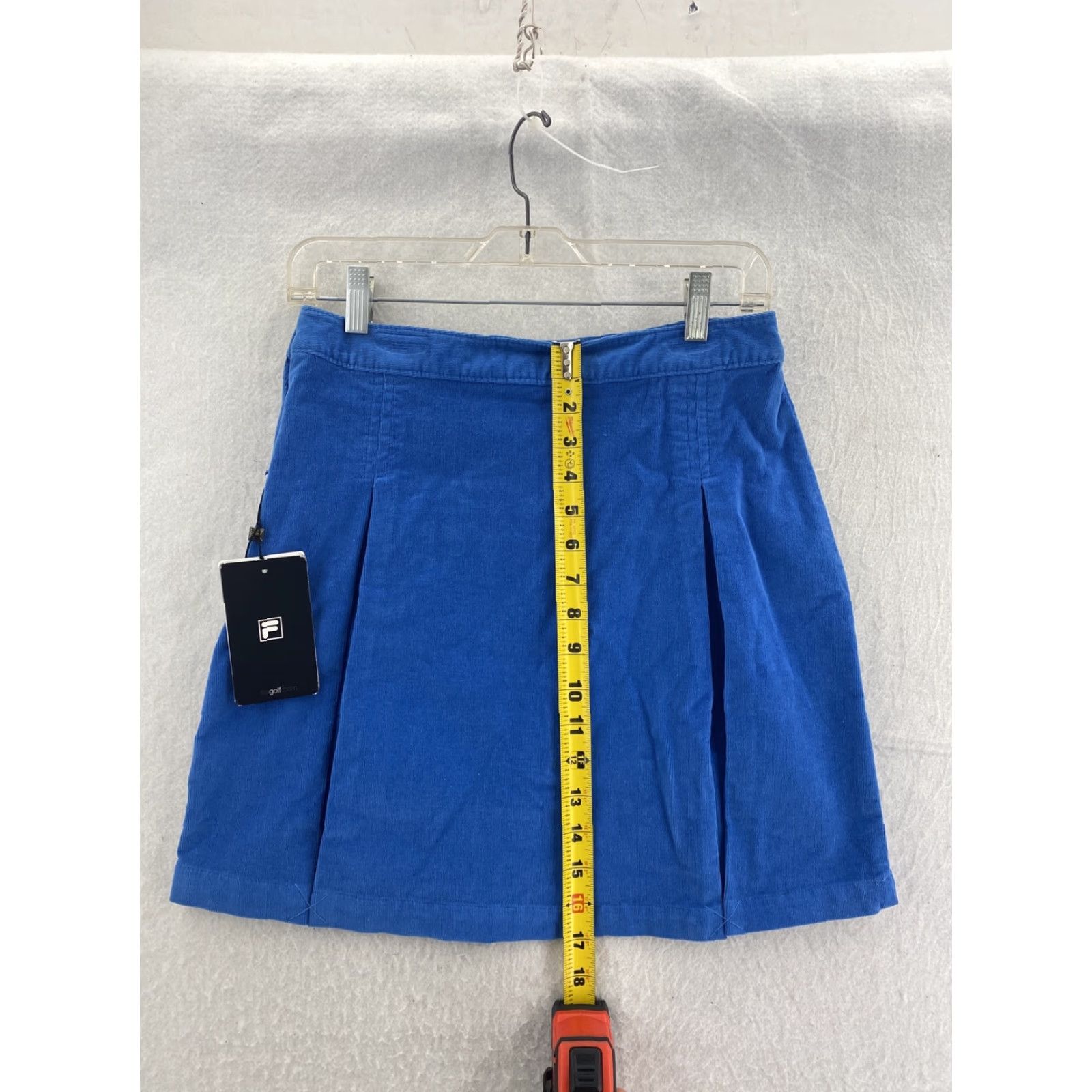 Fila FILA Skirt Corduroy Mini Pink Size 4 Women Knee Length Zip Casual Size 27" / US 4 / IT 40 - 3 Thumbnail