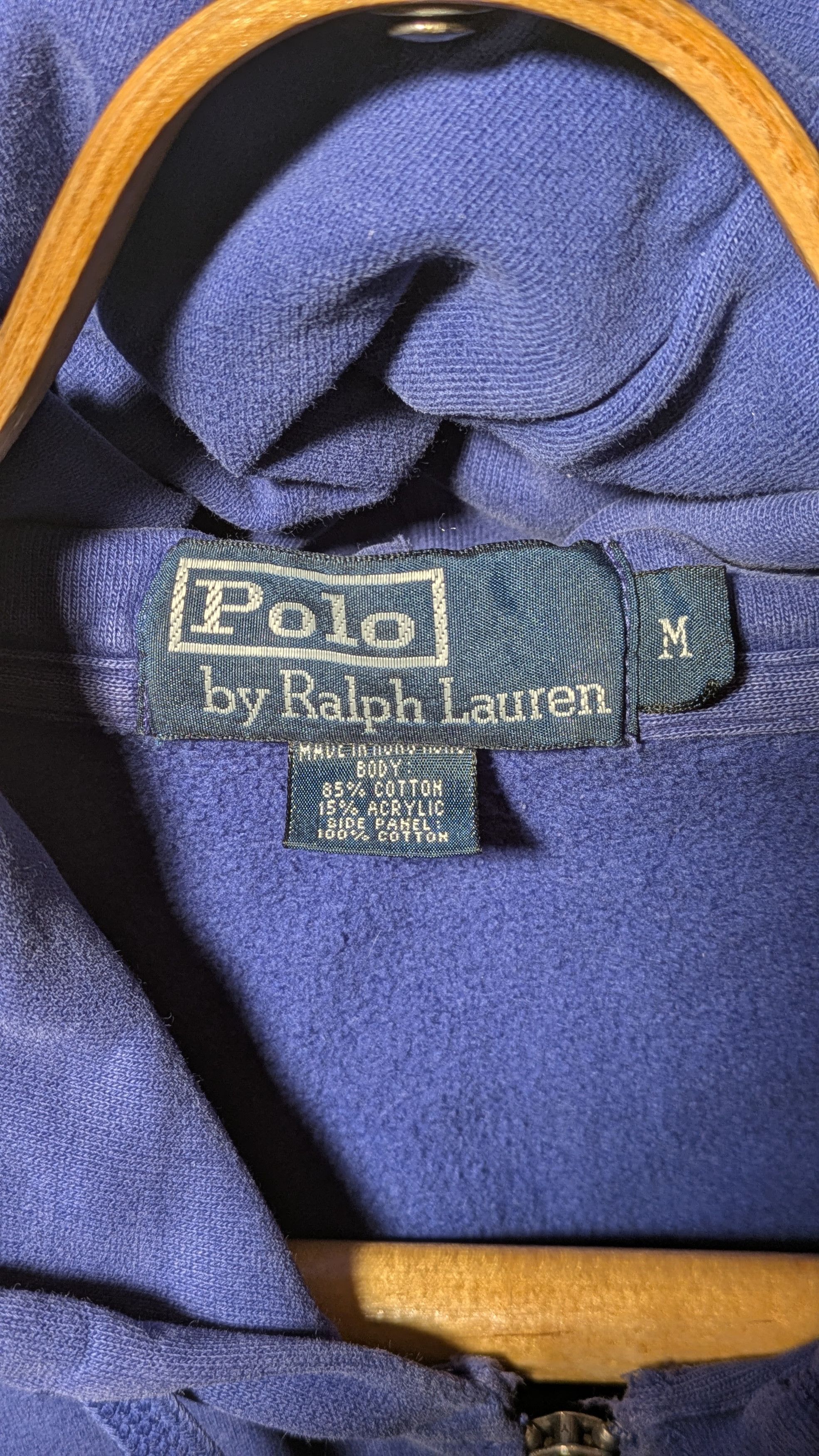 Polo Ralph Lauren Vintage Polo Ralph Lauren Zip-Up Hoodie Size US M / EU 48-50 / 2 - 4 Thumbnail