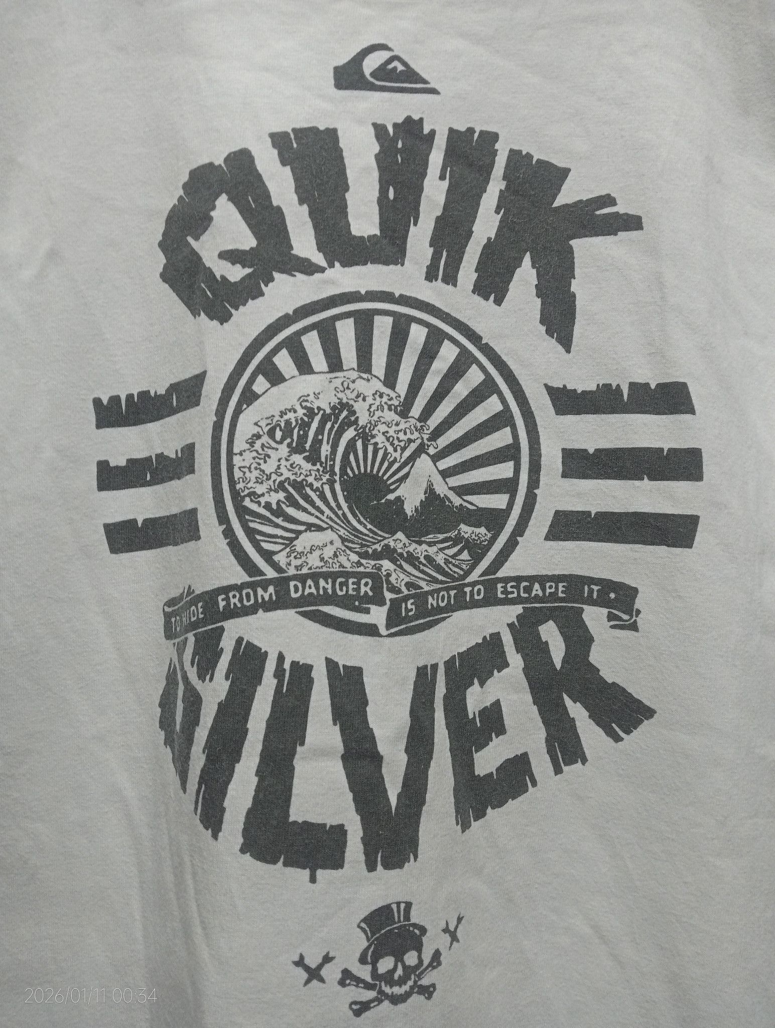 Quiksilver Vintage Quiksilver Tee Very Rare Size US M / EU 48-50 / 2 - 8 Thumbnail