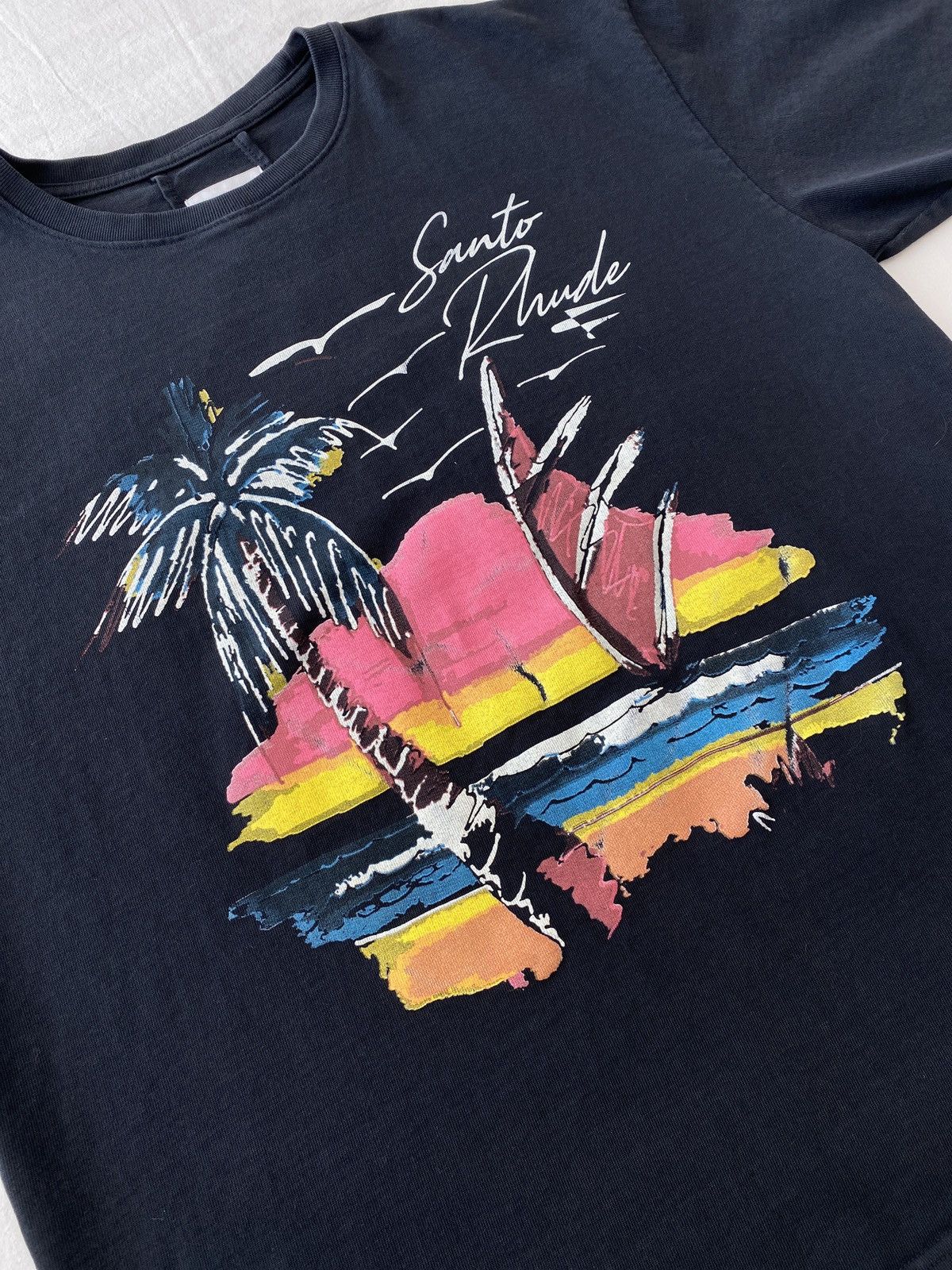 Rhude Rhude Saint Rhude Sunset Tee Size US L / EU 52-54 / 3 - 5 Thumbnail