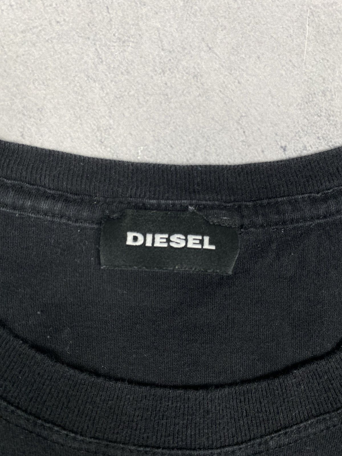 Designer Diesel Punk Opium Big Logo Y2k T shirt Tee Size US XL / EU 56 / 4 - 8 Thumbnail