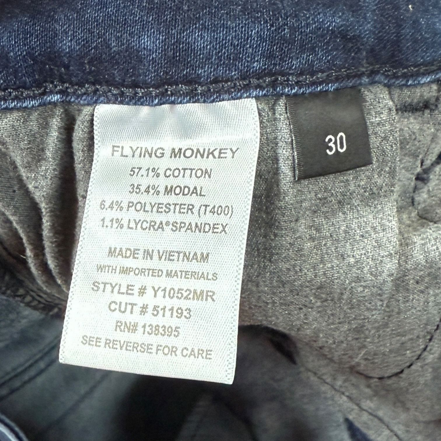 Other Flying Monkey Skinny Stretch Jeans Blue Size 30 Size 30" / US 8 / IT 44 - 4 Thumbnail