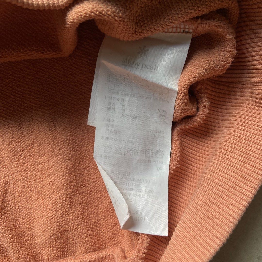 Snow Peak Vintage snowpeak creweck big logo Size US L / EU 52-54 / 3 - 5 Thumbnail