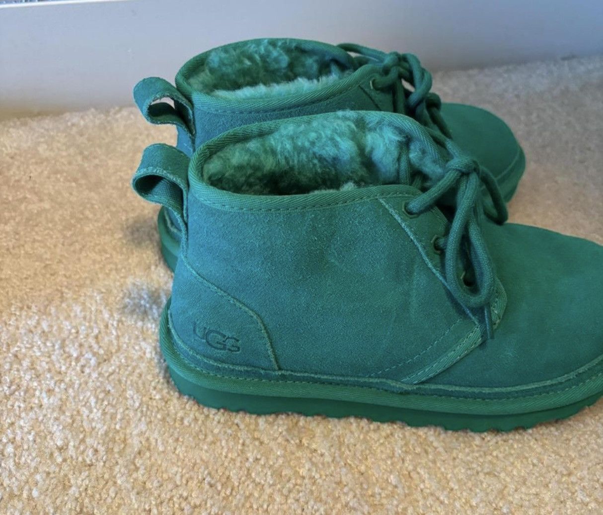 Ugg UGG NEUMEL CHUKKA green teal Boots with Cozy Lining Size US 5 / IT 35 - 3 Thumbnail