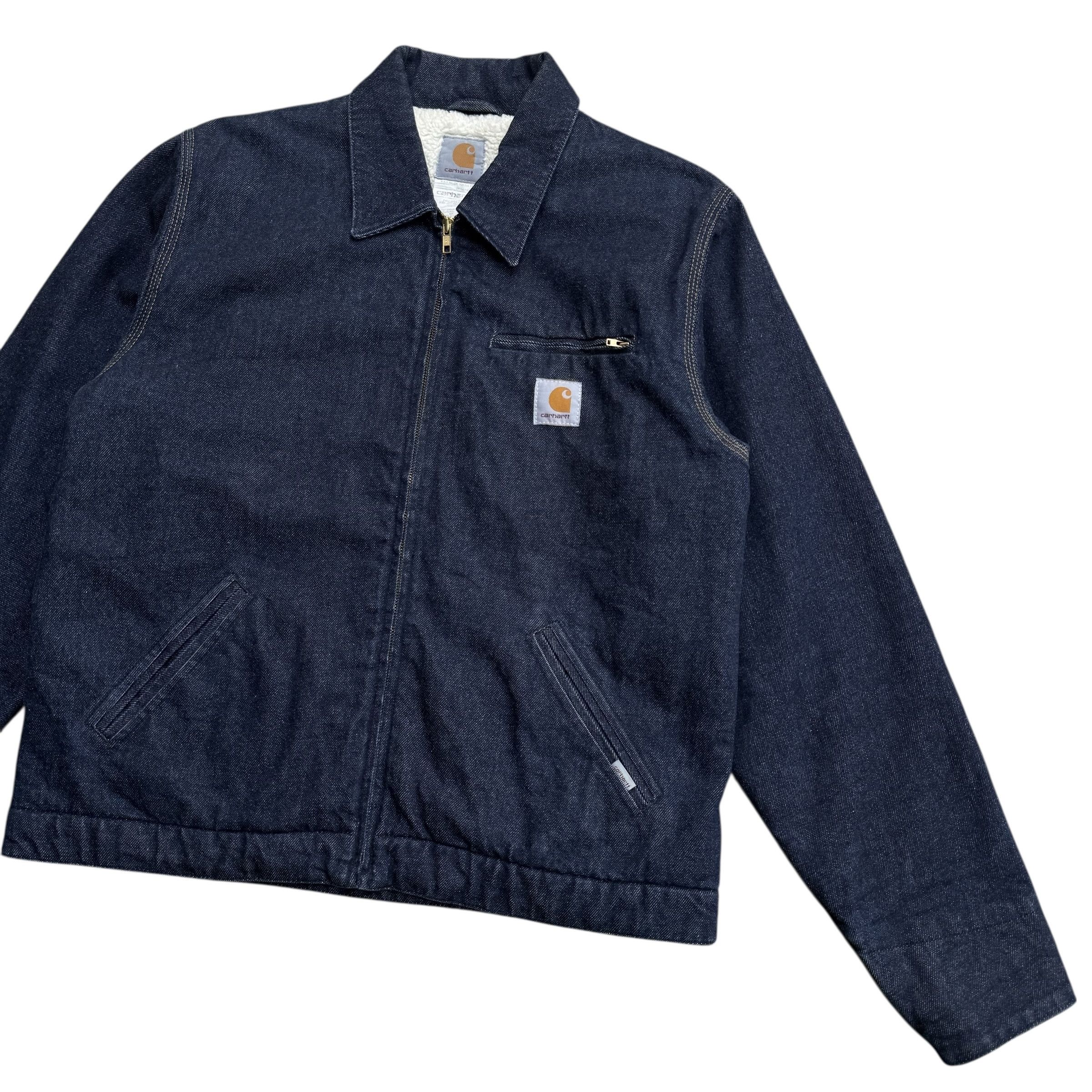 Carhartt 90's Carhartt Detroit Denim Jacket Size US L / EU 52-54 / 3 - 4 Thumbnail