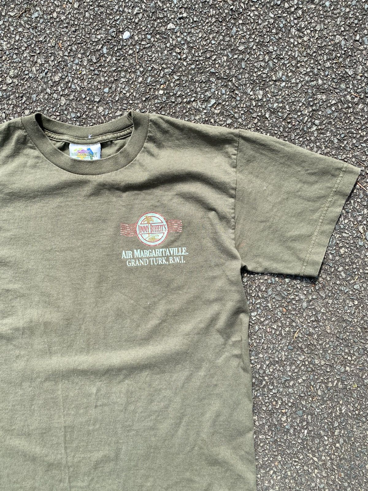 Vintage VINTAGE JIMMY BUFFETT MARGARITAVILLE 37 BAND TEE Size US S / EU 44-46 / 1 - 6 Thumbnail