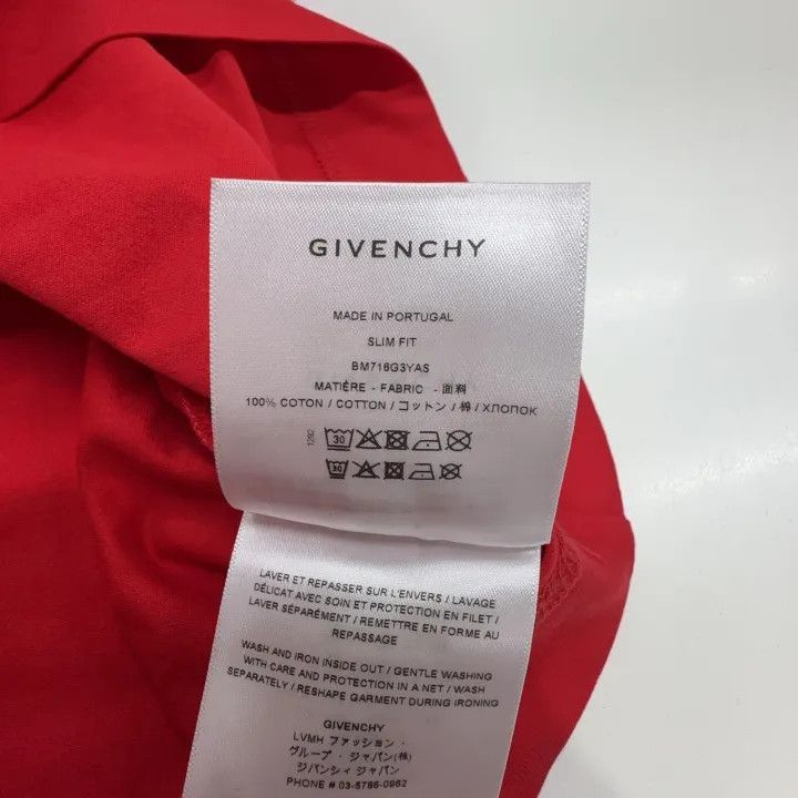 Other Givenchy Givenchy Red Letter Print Short Sleeve Tshirt -25 Size US XS / EU 42 / 0 - 5 Thumbnail