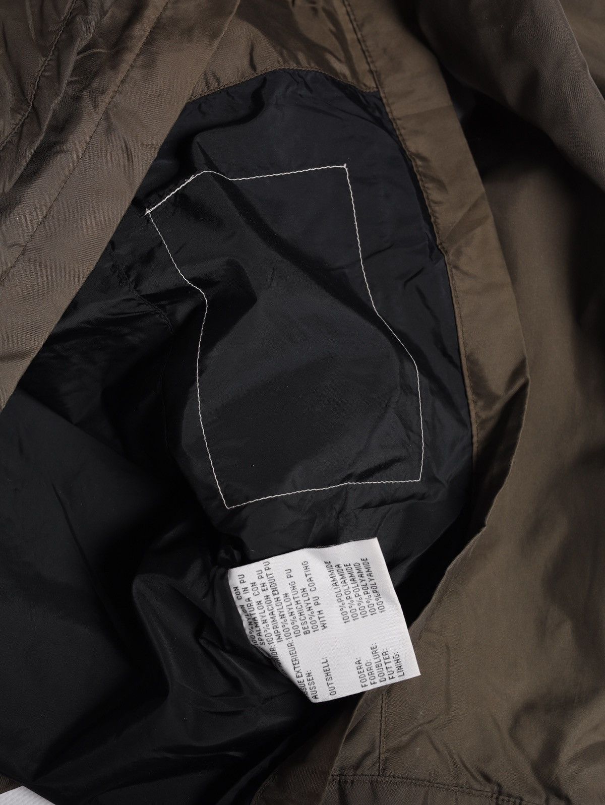 Aspesi Alberto Aspesi Tech Nylon Multipocket Jacket Khaki Olive Size US L / EU 52-54 / 3 - 9 Thumbnail