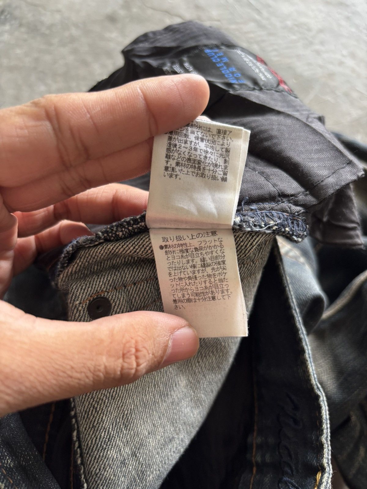 Japanese Brand FLARE DISTRESSED NICOLE CLUB FOR MEN RUSTY WASHED JAPANESE Size US 30 / EU 46 - 10 Thumbnail