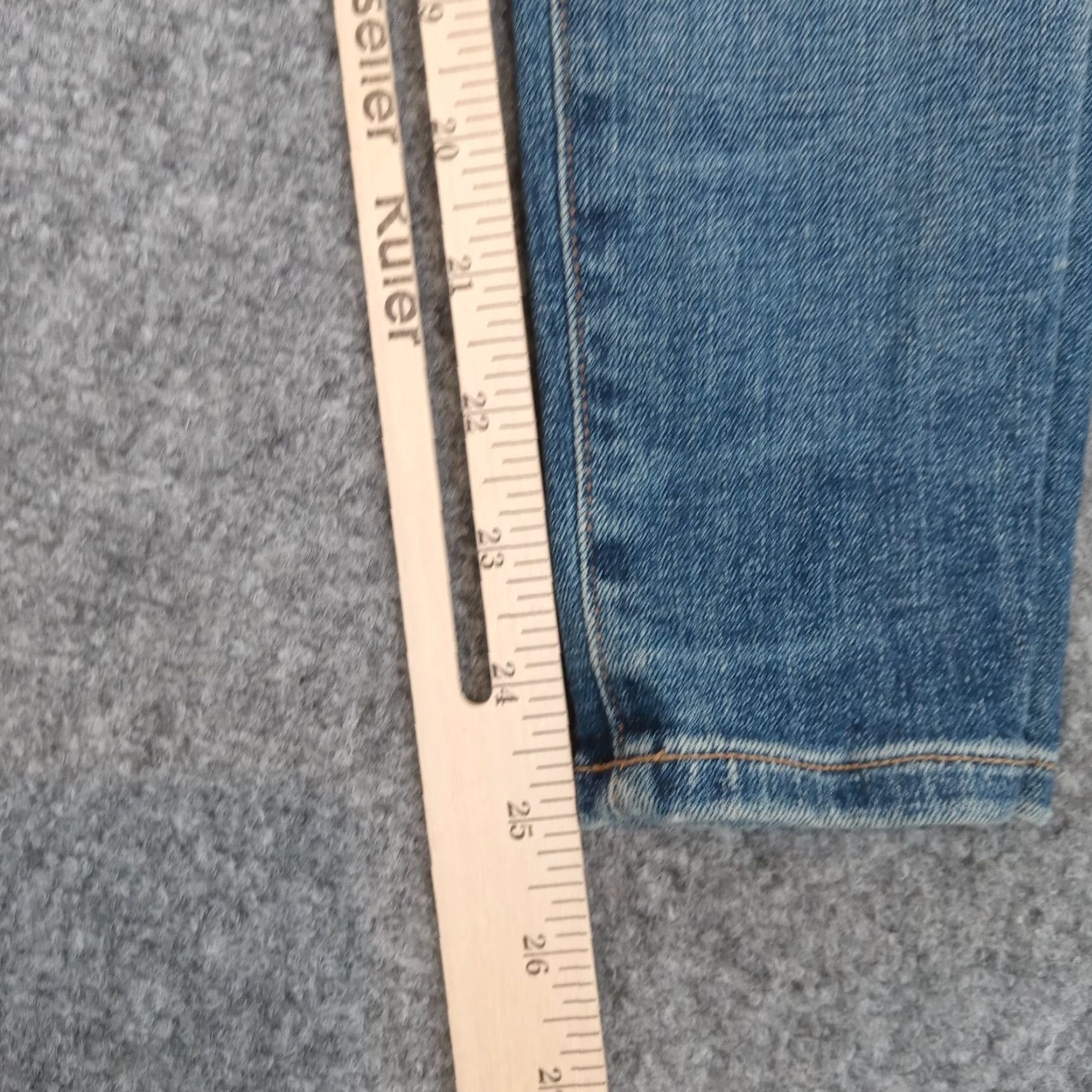 Citizens Of Humanity Citizens of Humanity Blue High Rise Skinny Jeans Womens 26 Size 26" / US 2 / IT 38 - 3 Thumbnail
