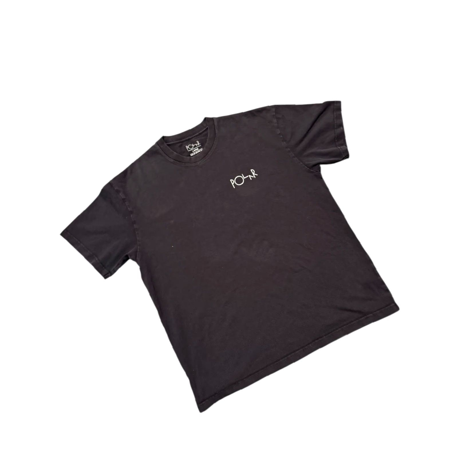 Vintage POLAR SKATE CO Stroke Logo T-Shirt Large Black Mens Regular Short Sleeve Crew Neck Cotton Knit Skateboarding Vintage No Size US L / EU 52-54 / 3 - 5 Thumbnail