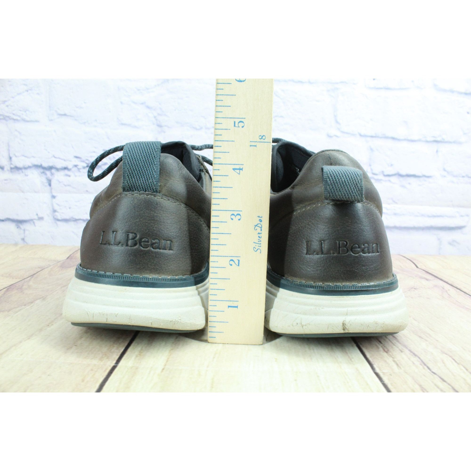 L.L. Bean LL Bean Brown Leather Kennebec Oxford Shoes Size US 10 / EU 43 - 6 Thumbnail