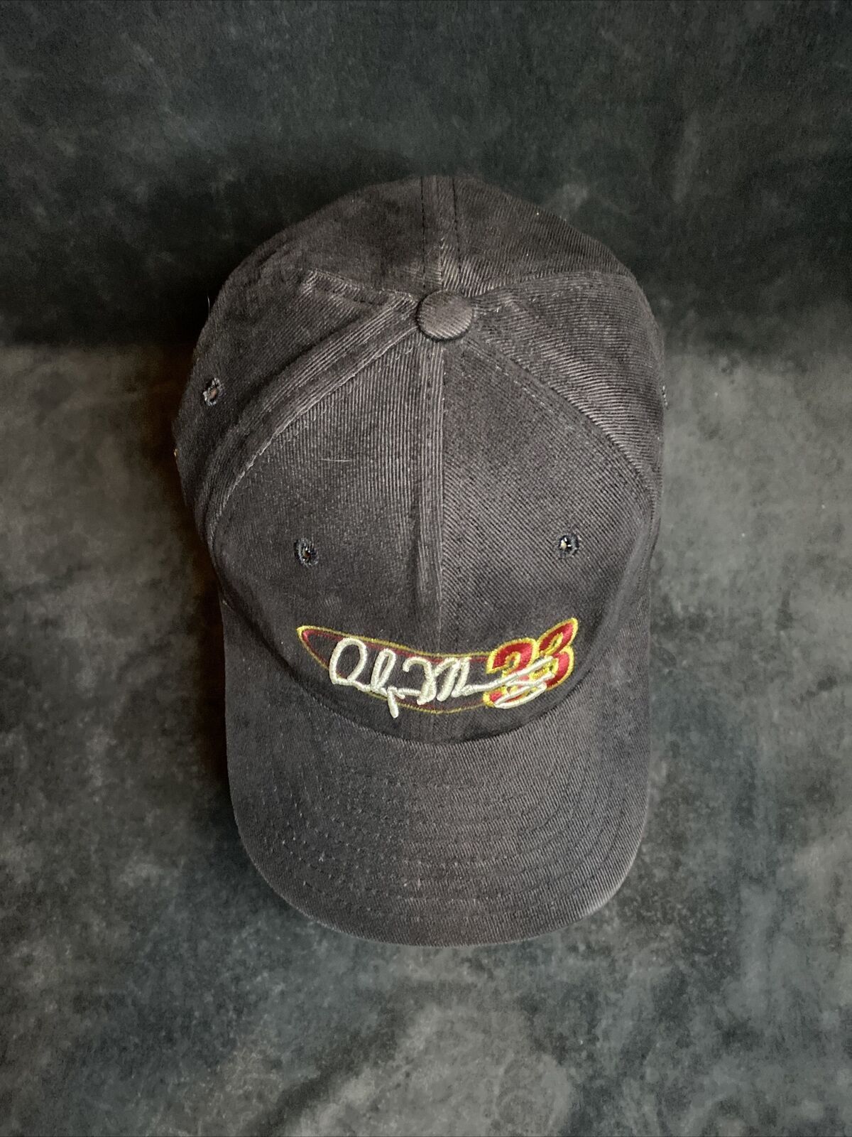 NBA Vintage Y2k Alonzo Mourning 33 Baseball Cap Miami Heat Hat Size ONE SIZE - 5 Thumbnail