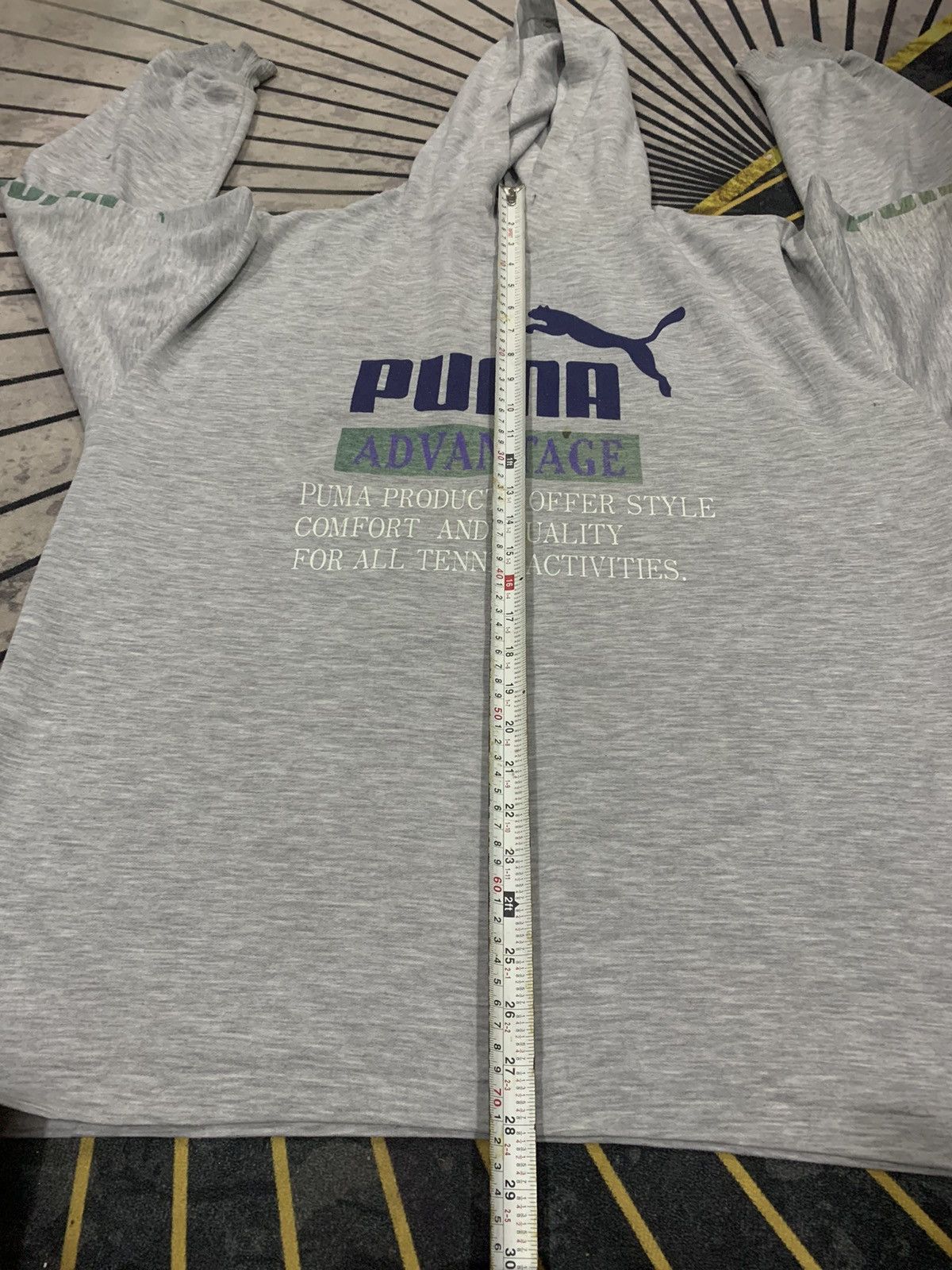 Puma × Vintage VINTAGE!! Sweater Hoodies 80's PUMA Size US XL / EU 56 / 4 - 8 Thumbnail
