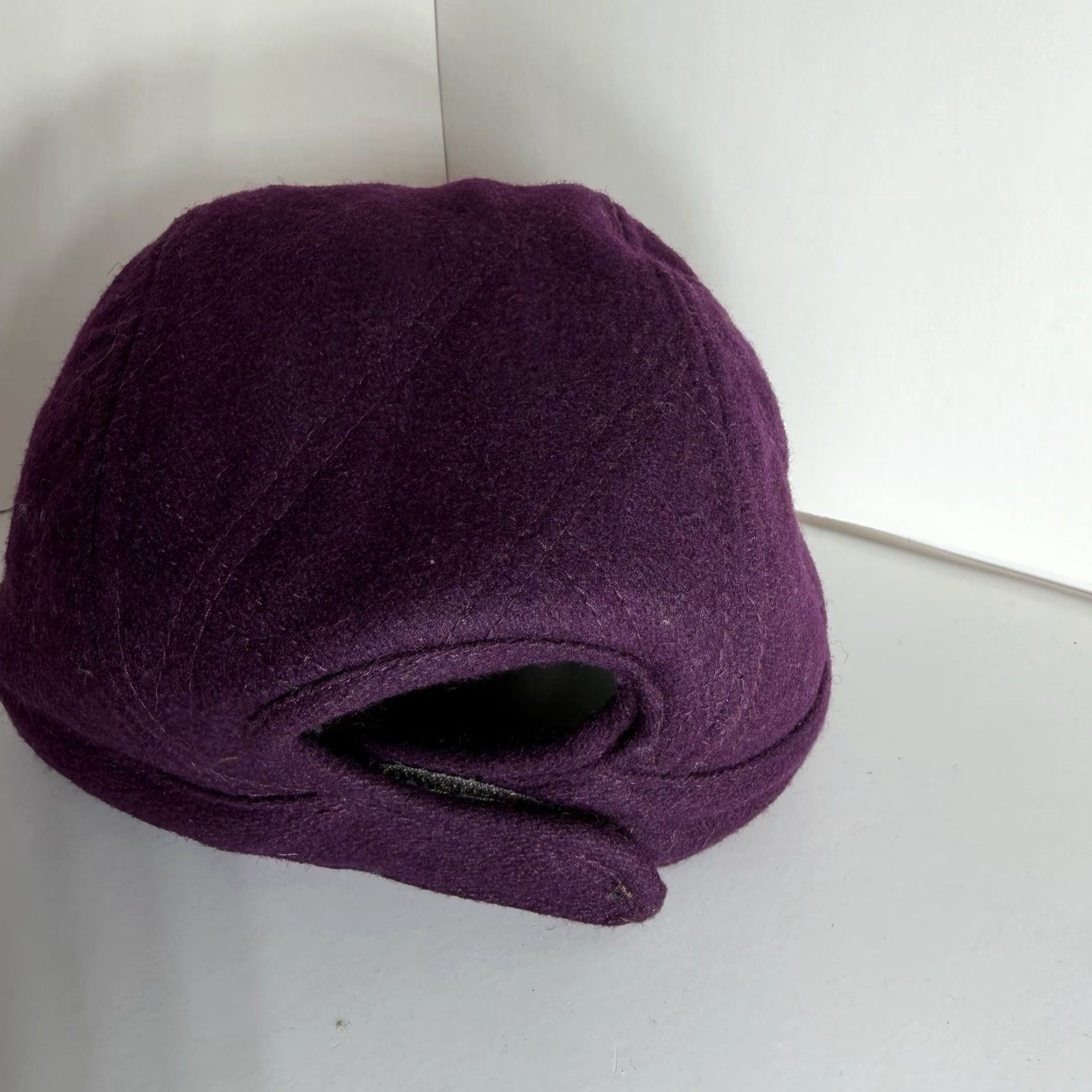 Carhartt Carhartt Hat One Size Wool Blend Cap Maroon Hook and Loop Adjustable Lightweight Breathable Baseball Cap Mens 603 Size ONE SIZE - 4 Thumbnail