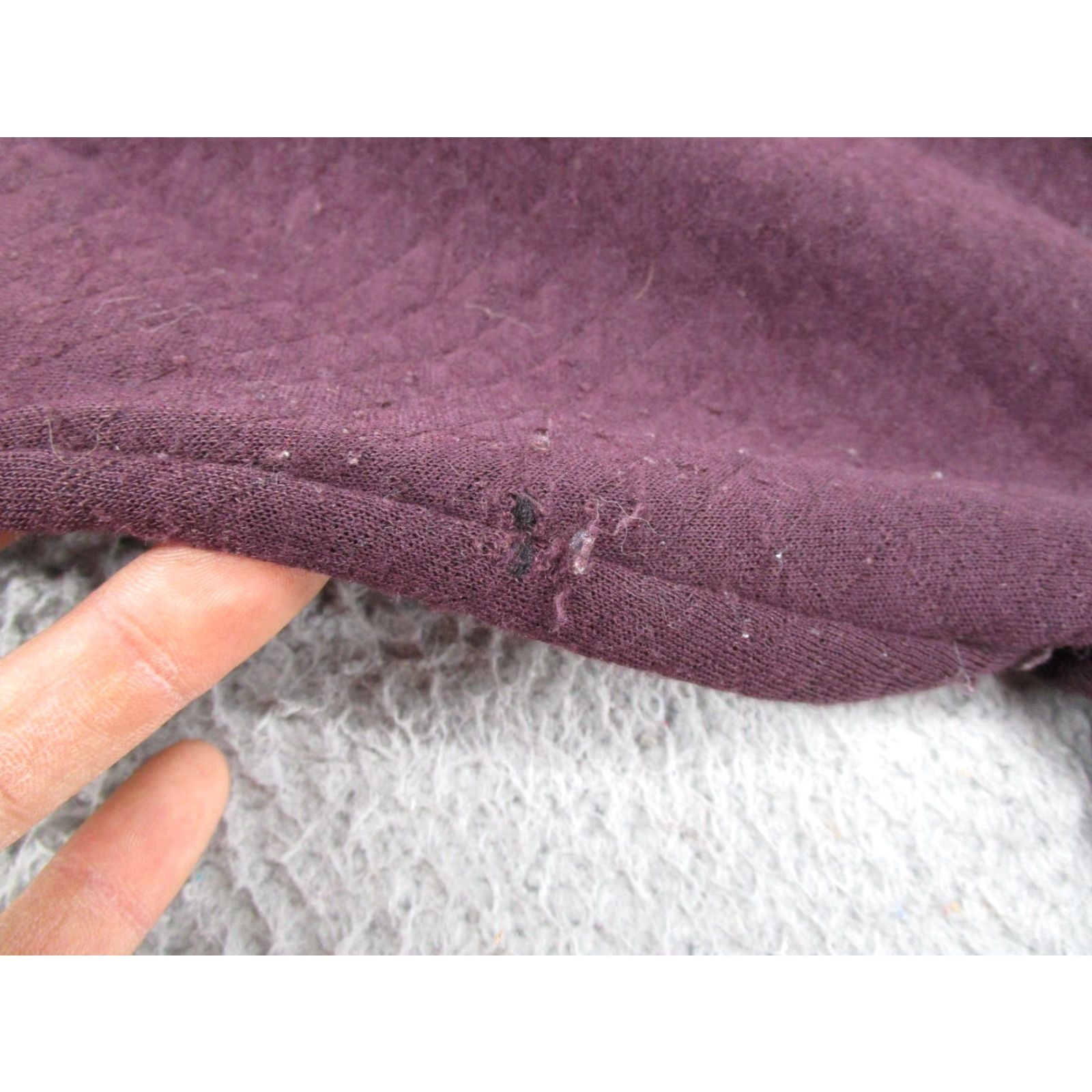 Vintage Kuhl L Athena Womens L Maroon Quilted Cowl Neck Pullover Pockets Style 4214 Read Size L / US 10 / IT 46 - 7 Thumbnail