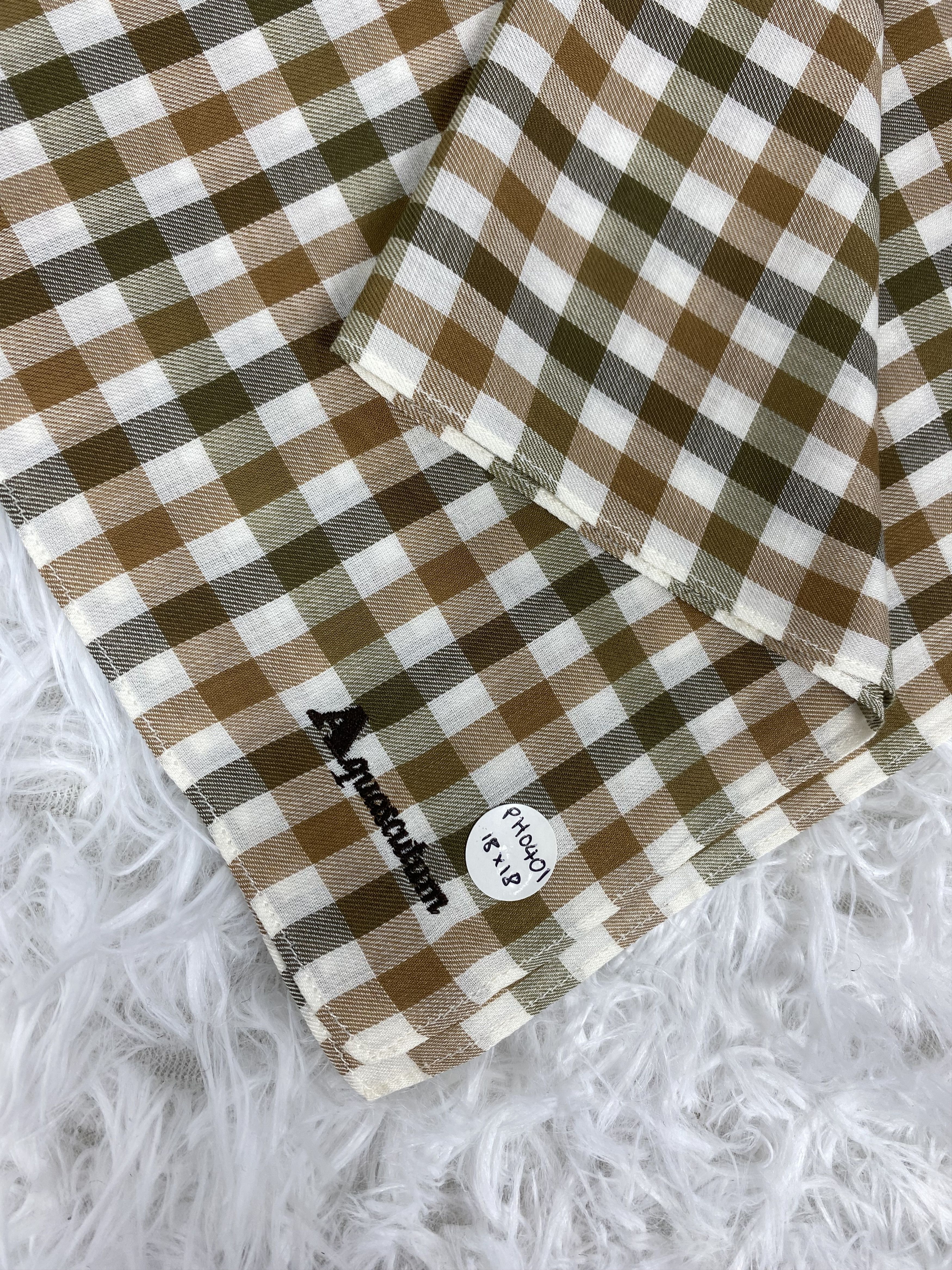 Aquascutum Vintage Aquascutum Handkerchief Neckerchief PH0401 Size ONE SIZE - 2 Thumbnail