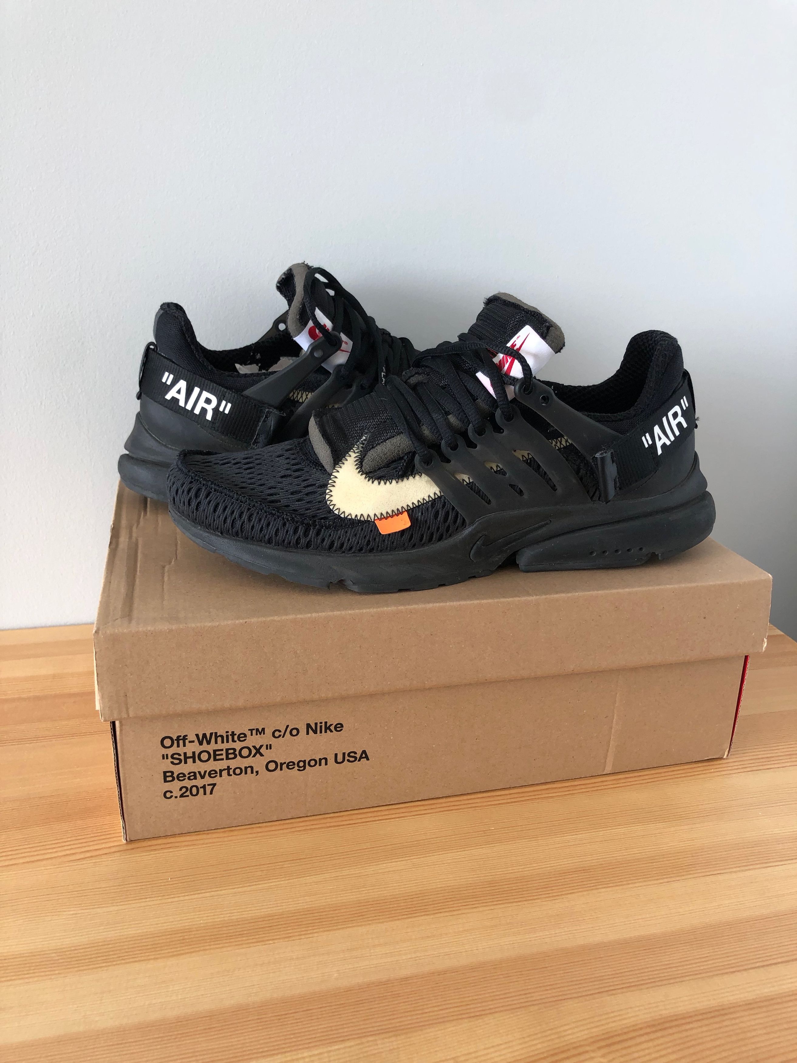 Off white hot sale presto grailed