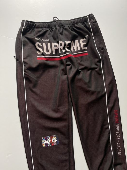 Supreme Supreme World Famous Jacquard Track Pants | Grailed