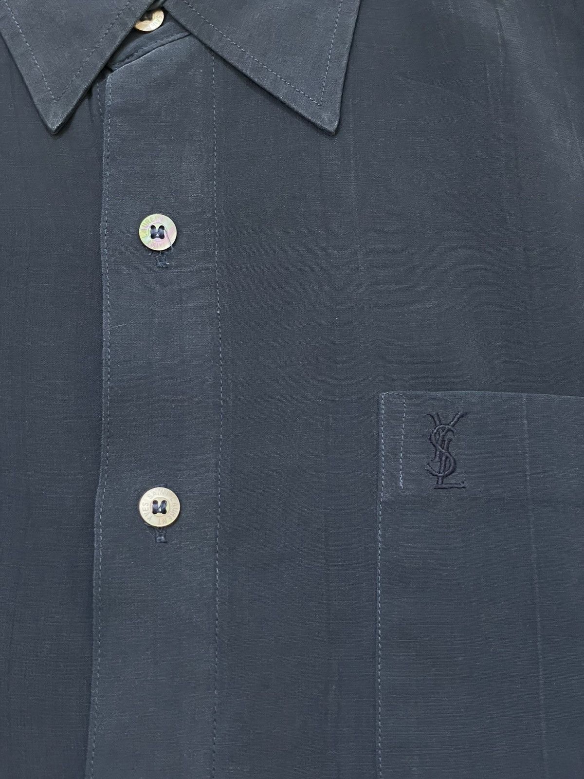 Yves Saint Laurent Vintage YSL Archival Shirt Hawaii Y2K Ifsix Japan Hysteric Size US XXL / EU 58 / 5 - 2 Thumbnail