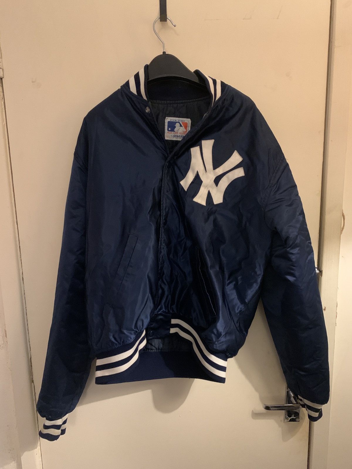 MLB 1990 INSANE VINTAGE MLB YANKEES JACKET Size US L / EU 52-54 / 3 - 1 Thumbnail