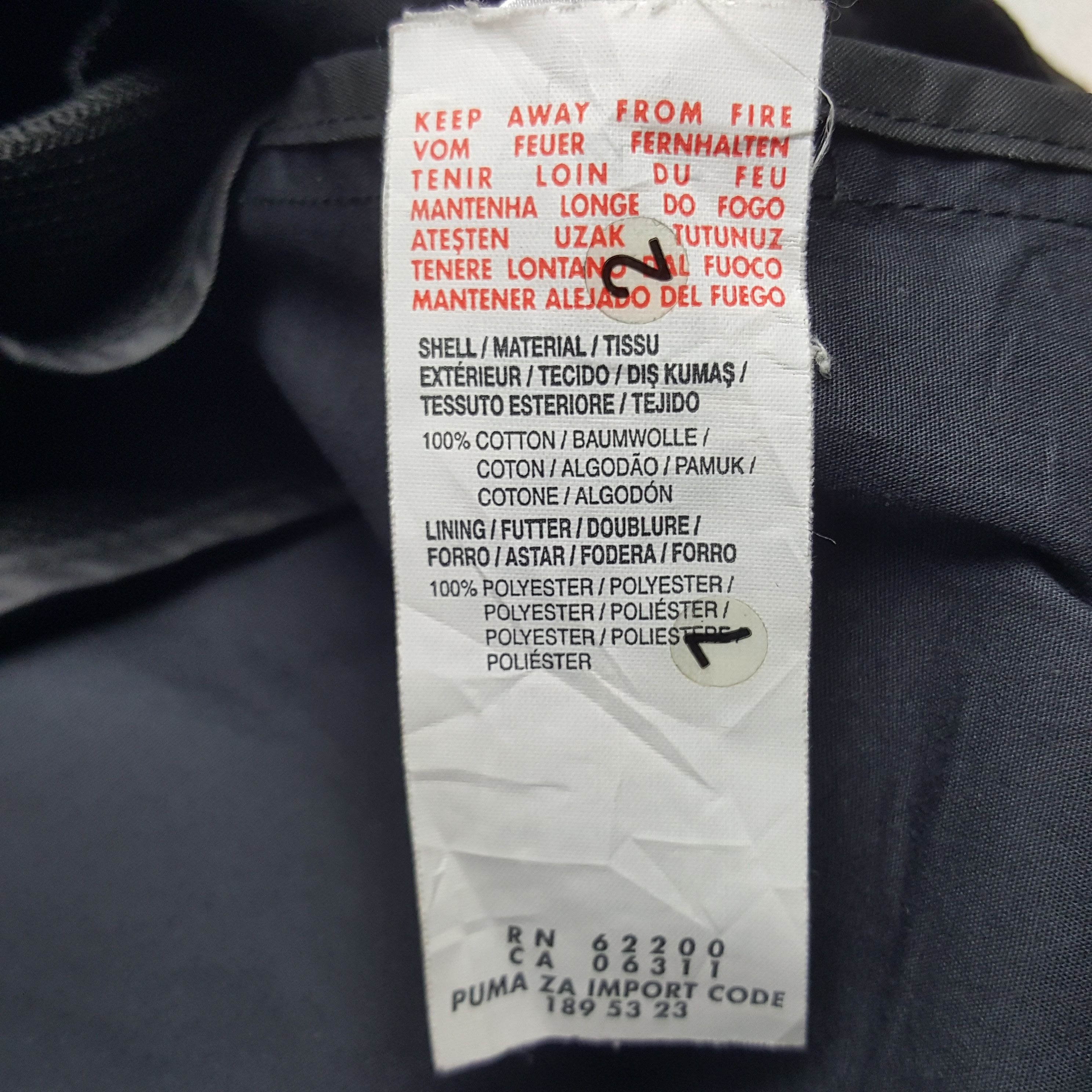 Puma × Vintage Vintage Puma by Hussein Chalayan Jacket Size US M / EU 48-50 / 2 - 7 Thumbnail
