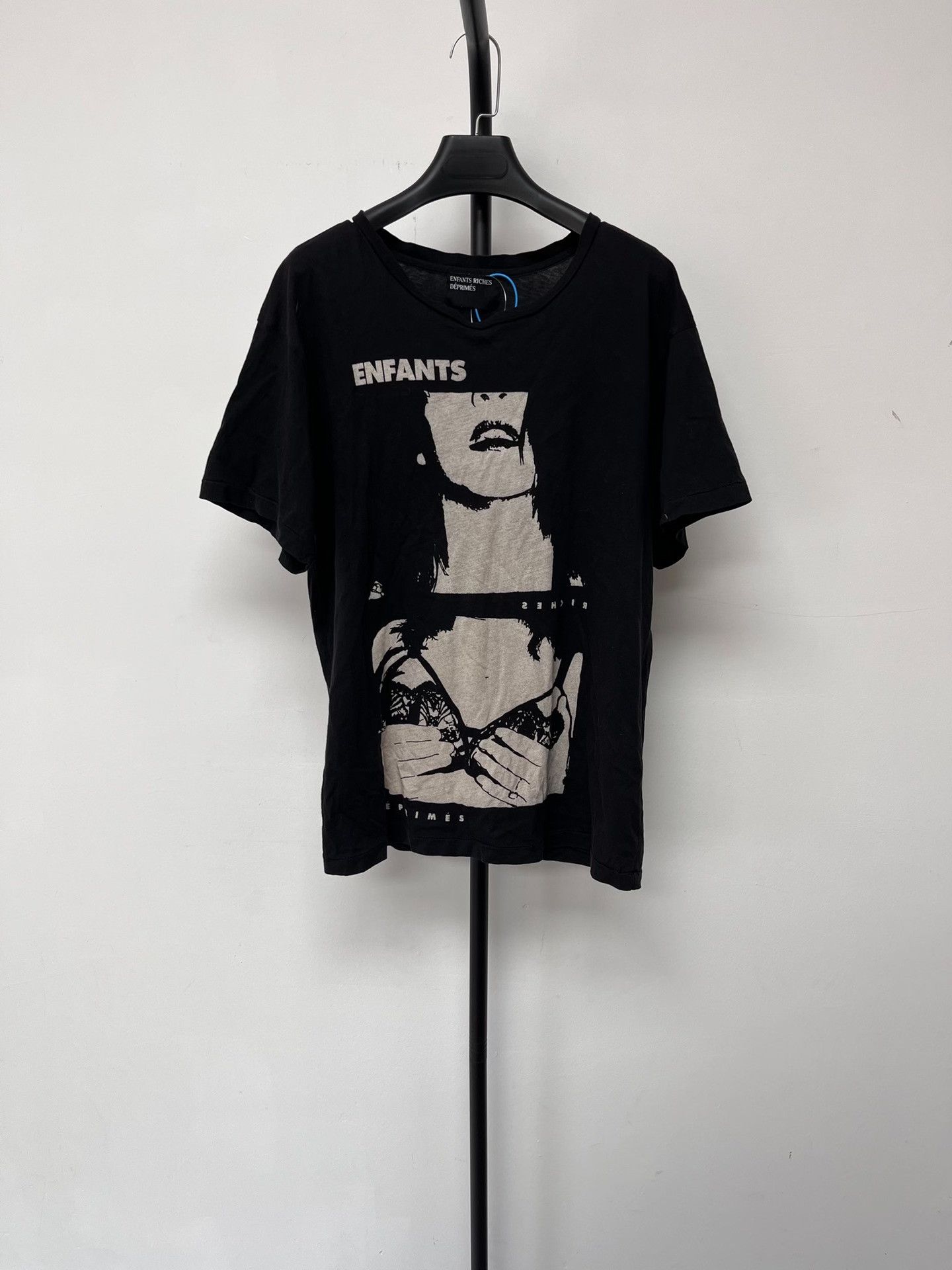 Enfants Riches Deprimes Enfants Riches Deprimes Black Portrait T-Shirt Size L / US 10 / IT 46 - 1 Thumbnail