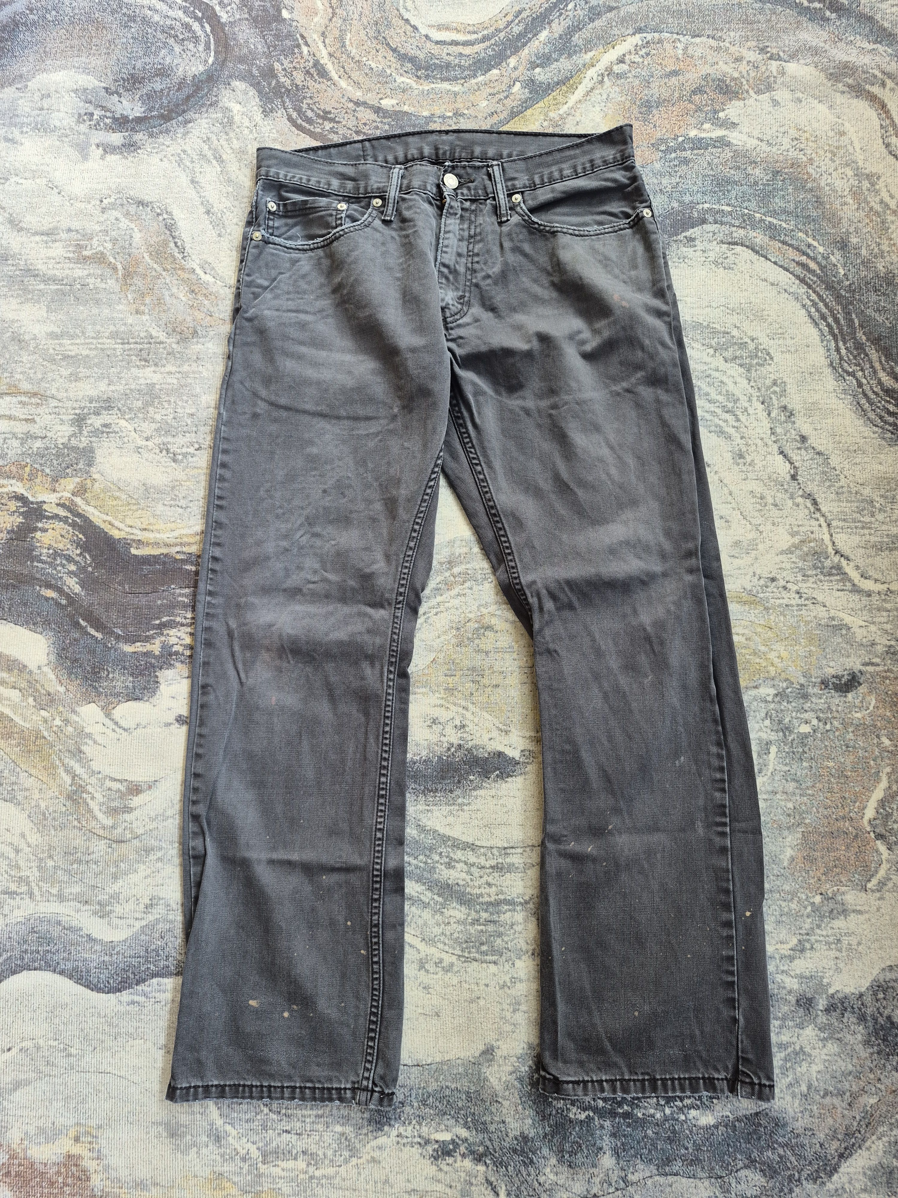 Levi's 🔥 Levis 514 Slim Straight All Black Jeans Denim Size US 32 / EU 48 - 1 Thumbnail